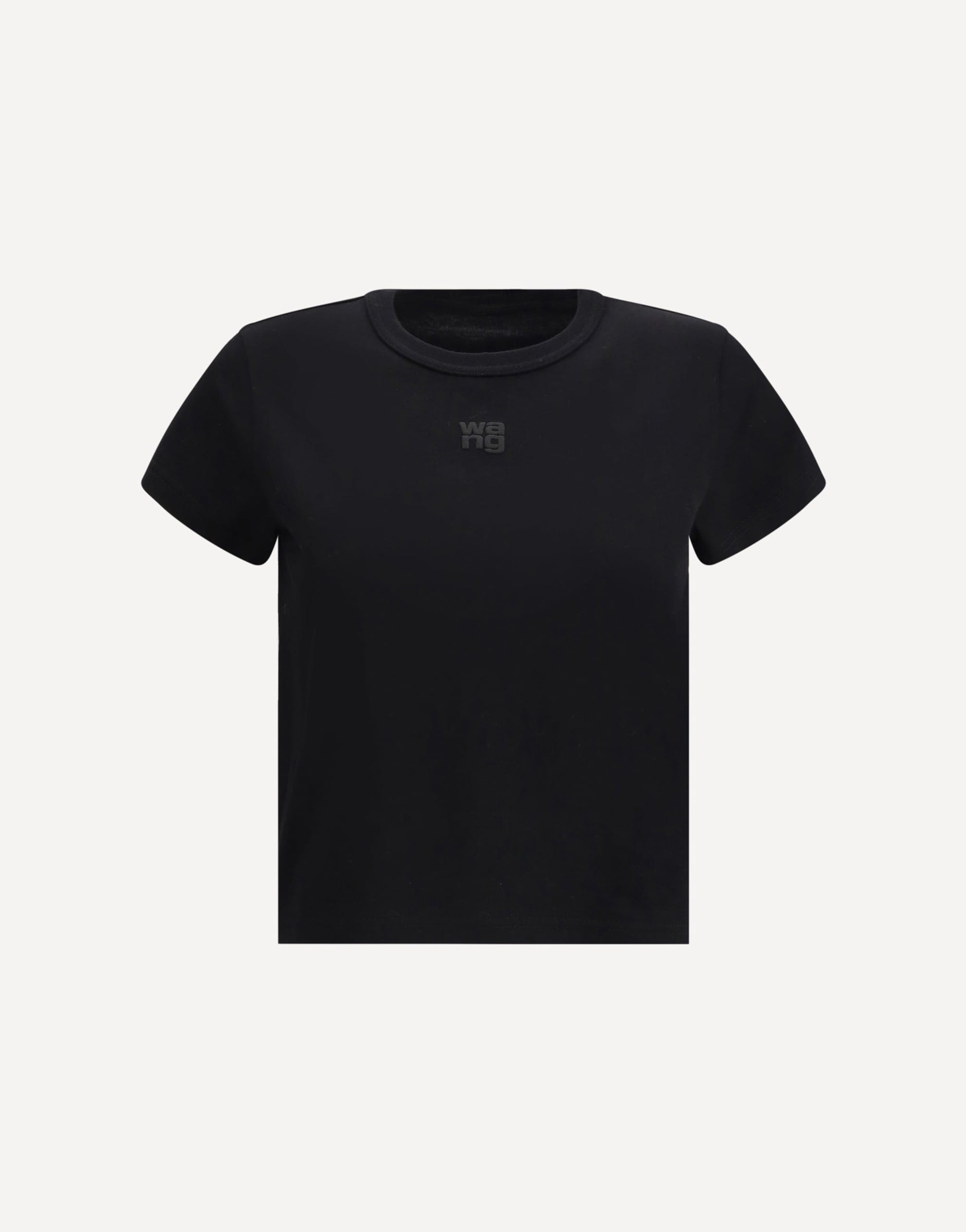 Alexander Wang Logo-Embossed Cotton T-Shirt