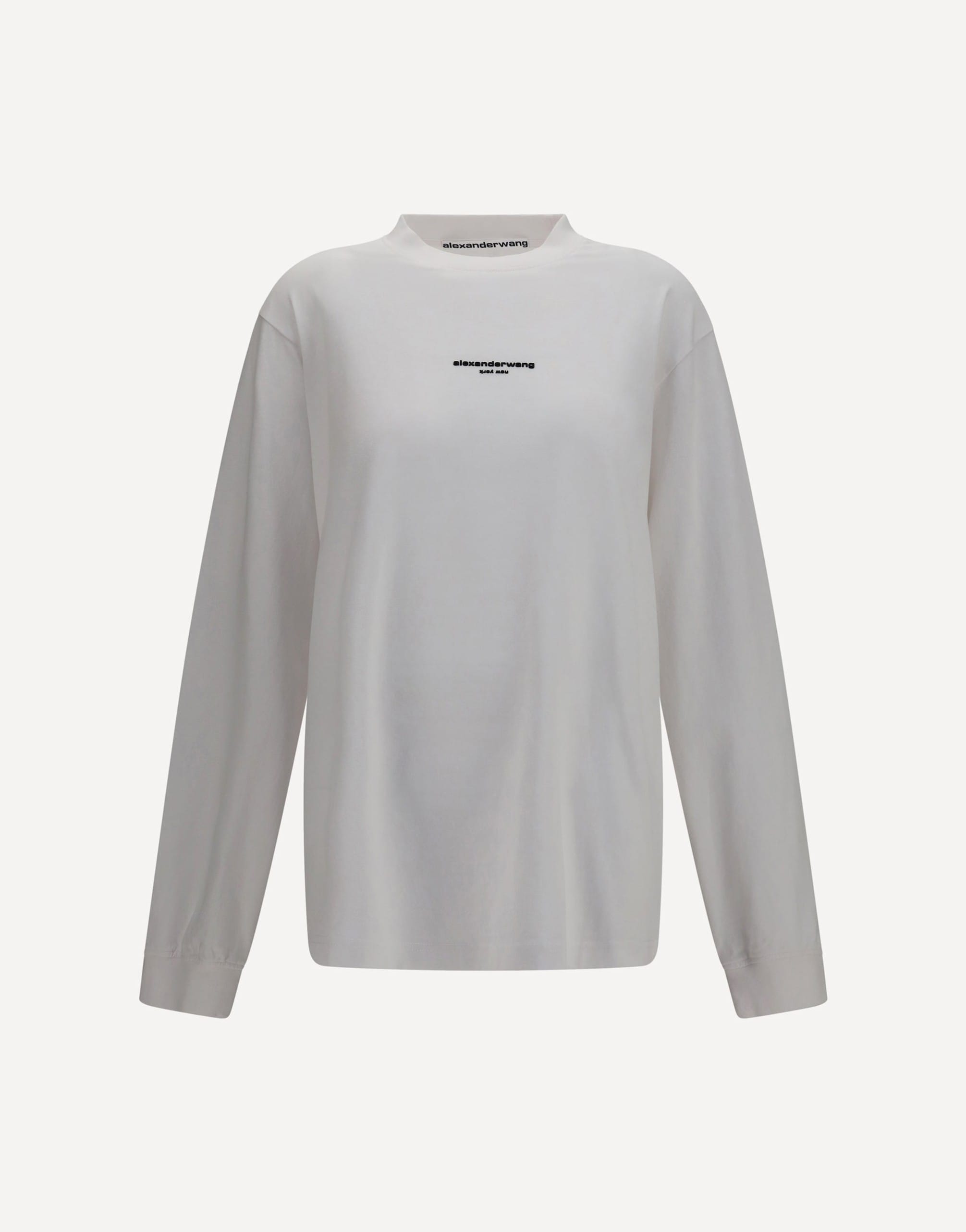 Alexander Wang Alexander Wang Long-Sleeve Logo T-Shirt