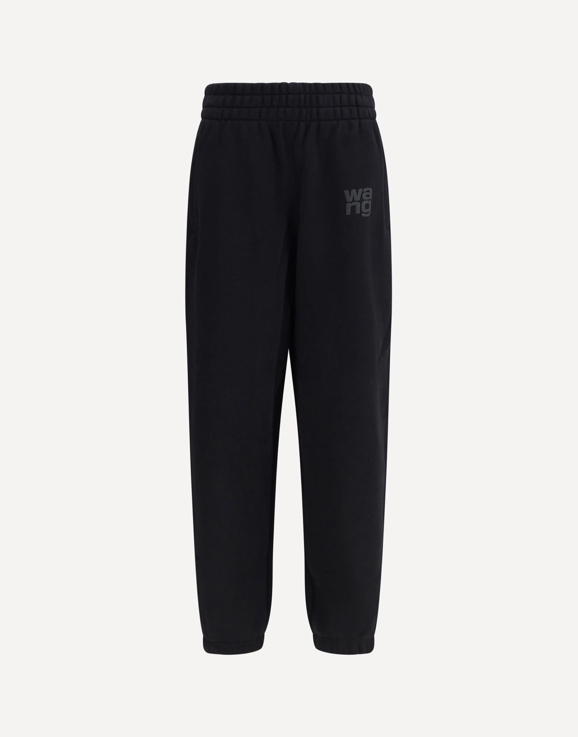 Alexander Wang Puff-Print Logo Sweatpants