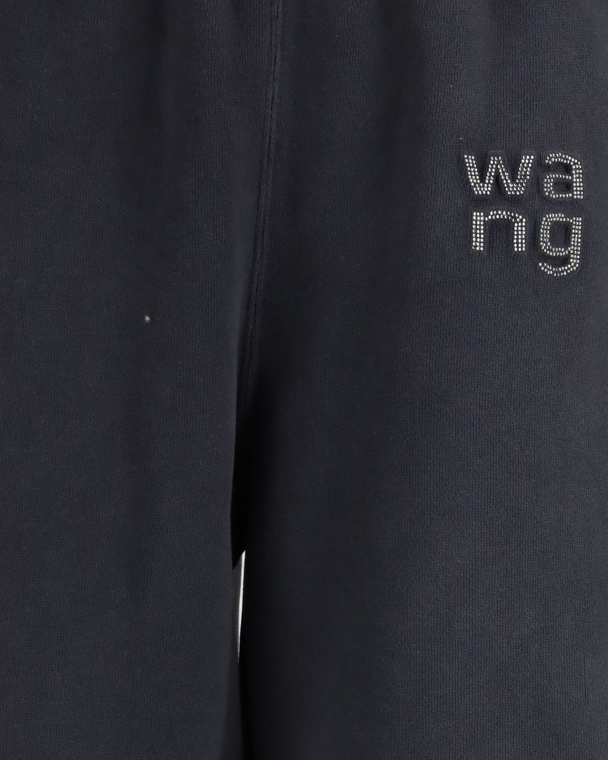 Alexander Wang Sweatpants With Raised Glitter Logo Detailing