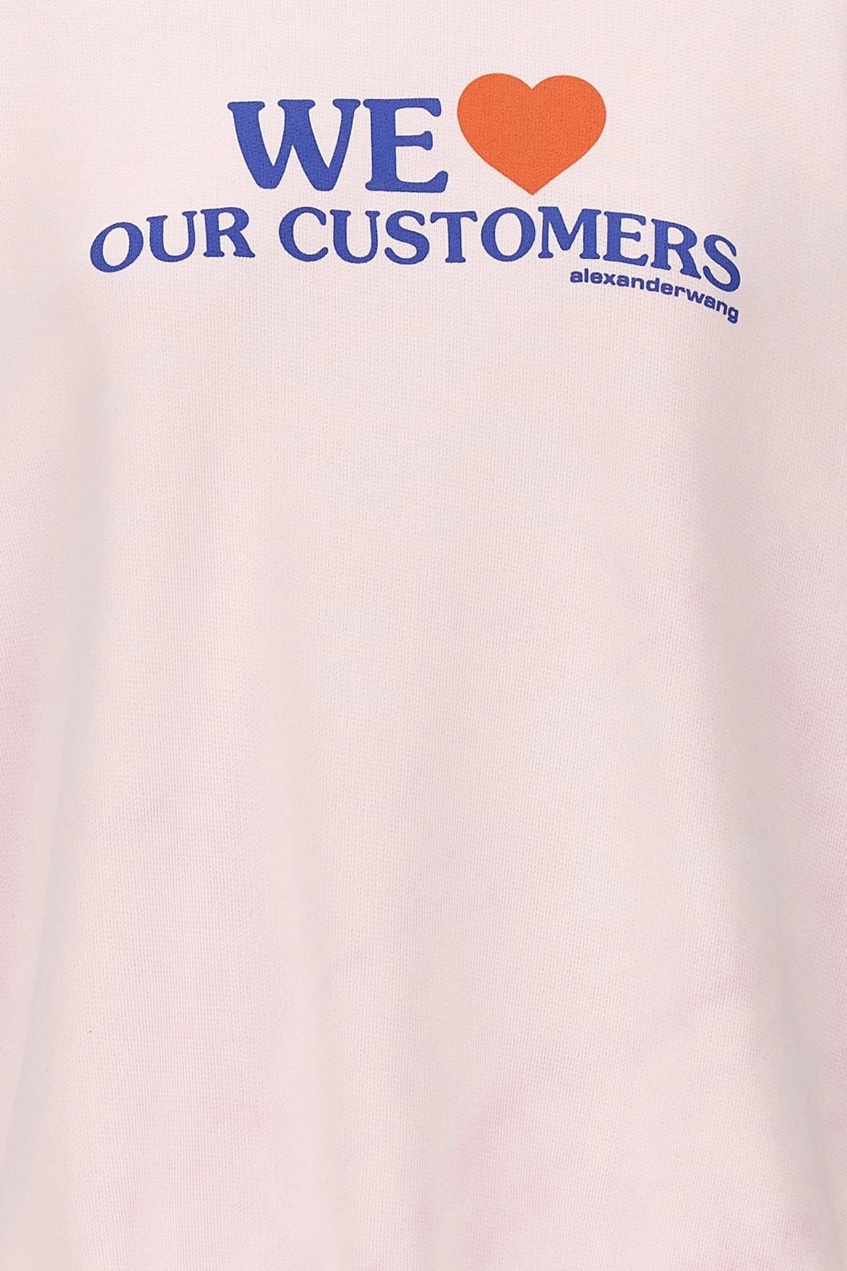 Alexander Wang Alexander Wang We Love Our Customers Sweatshirt