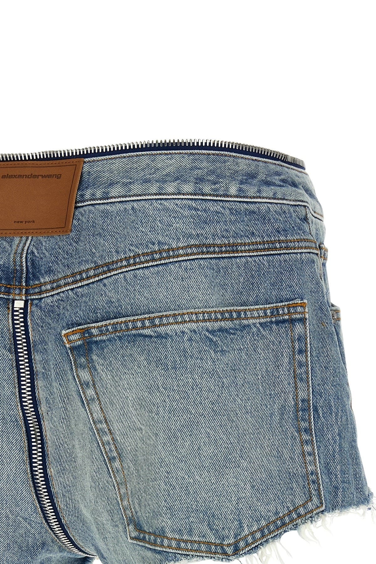 Alexander Wang Alexander Wang Zip V-Waist Shorts