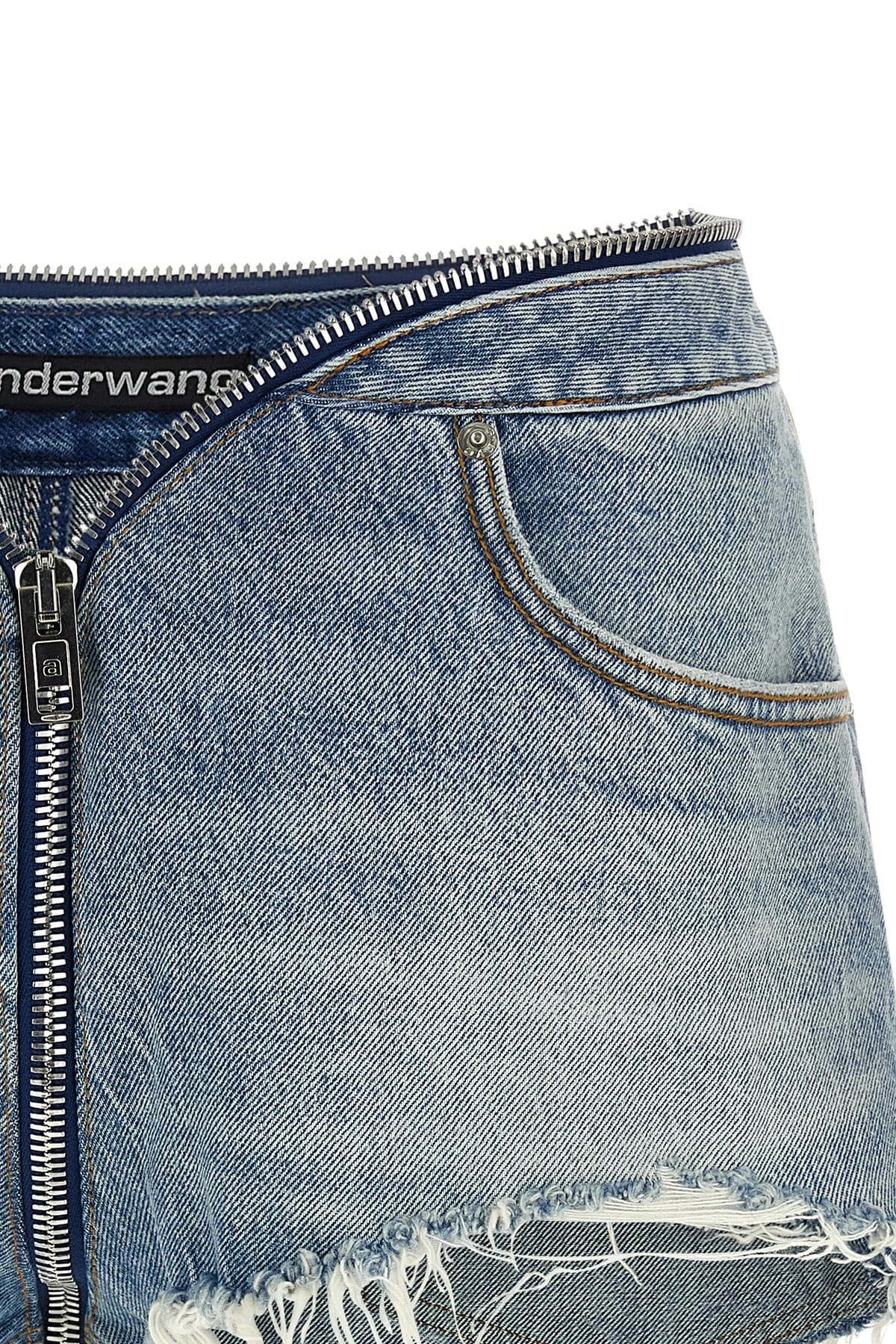 Alexander Wang Alexander Wang Zip V-Waist Shorts