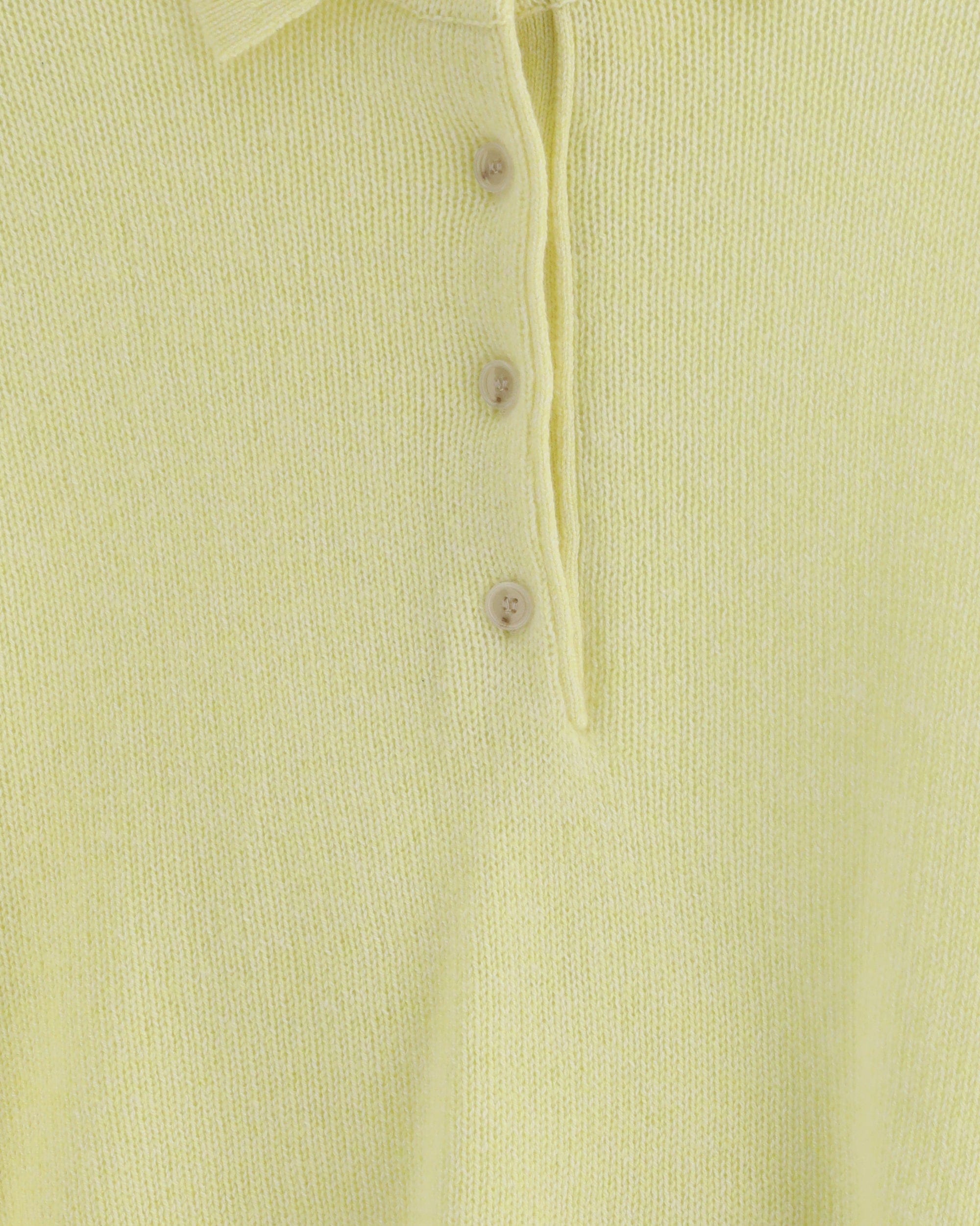 Allude Short-Sleeve Polo Neck Cashmere Sweater