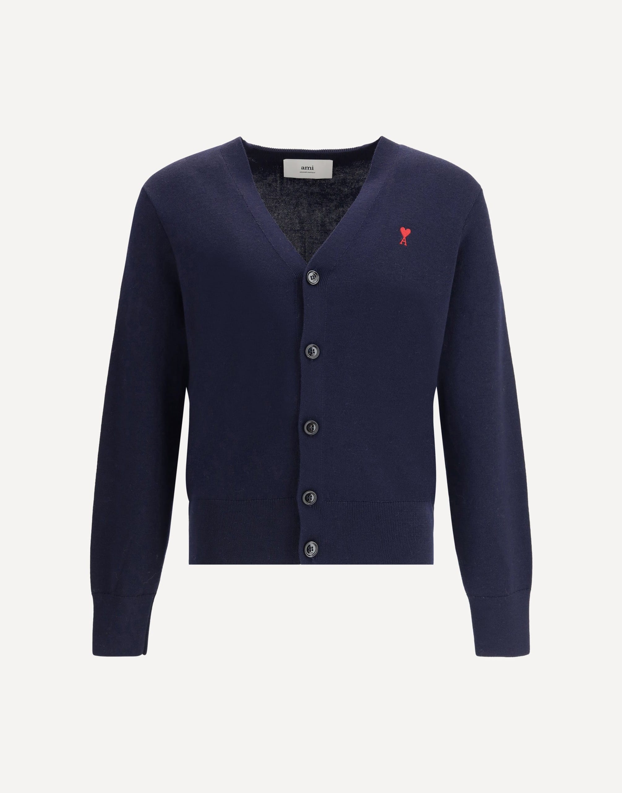 Ami Paris Ami De Coeur Cardigan