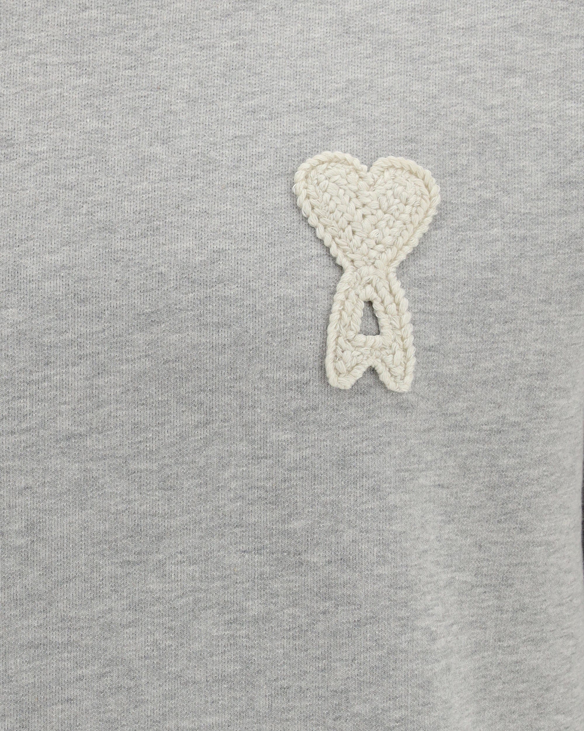 Ami Paris Ami De Coeur Cotton Knit Sweatshirt