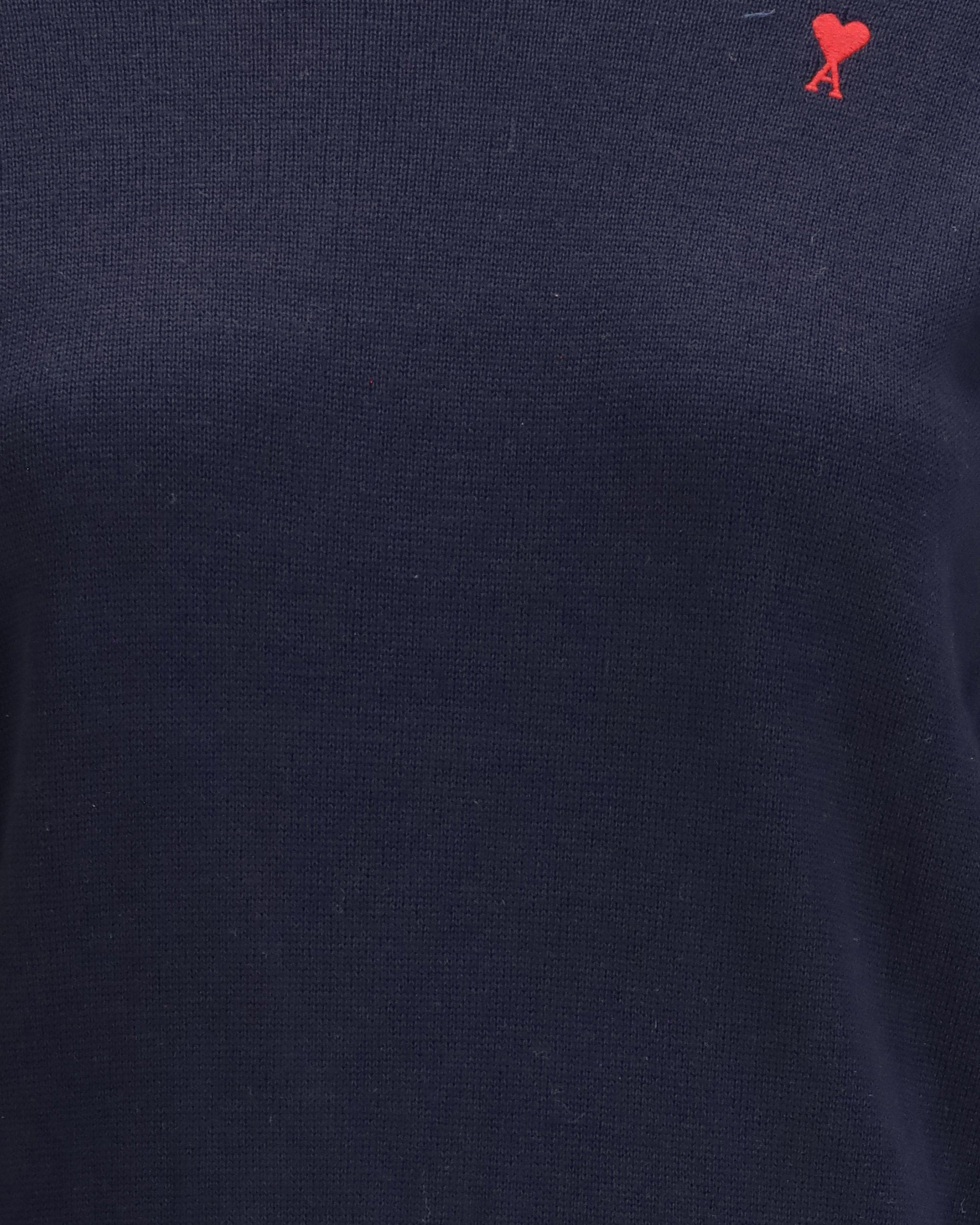 Ami Paris Ami De Coeur Crew Neck Sweater