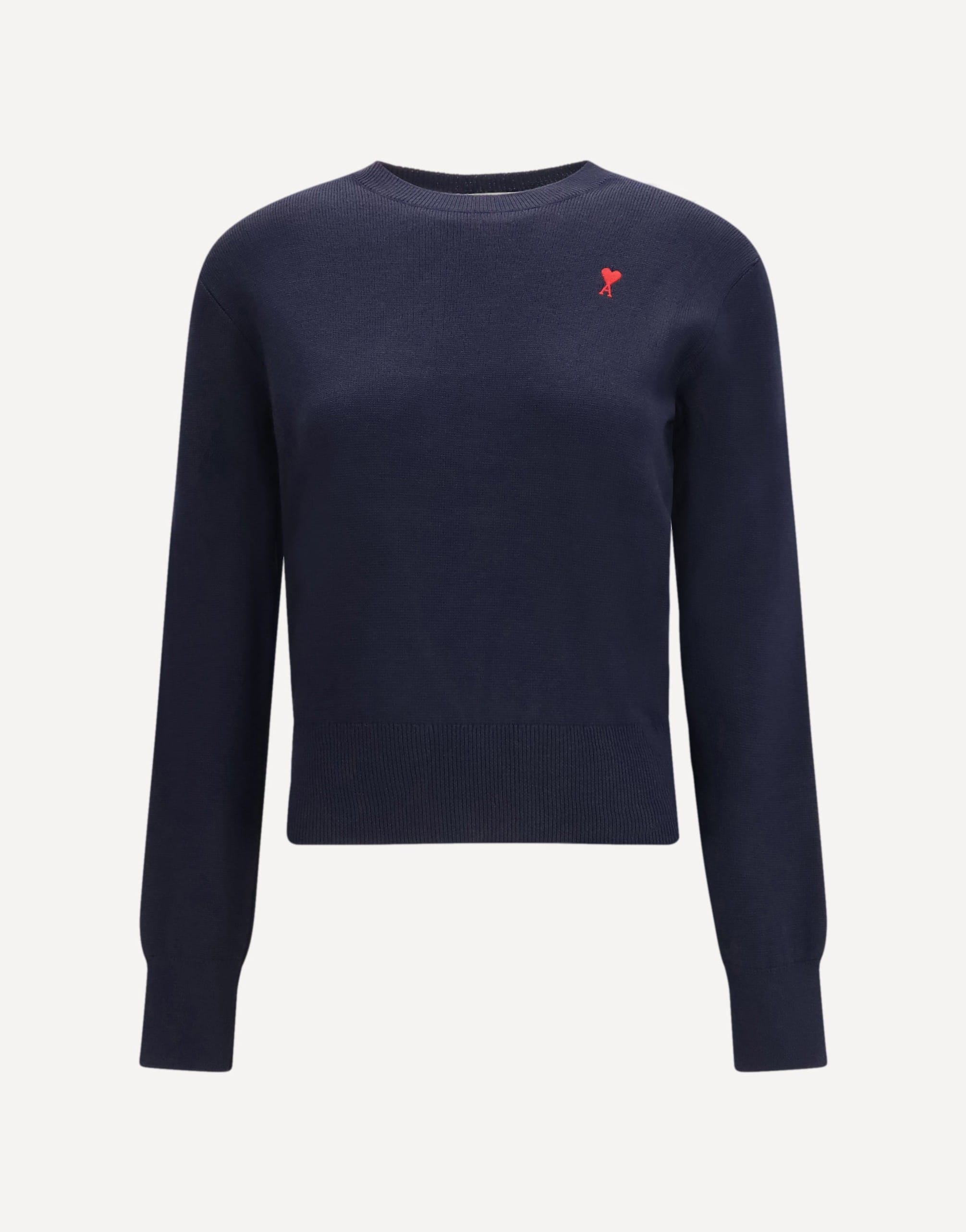 Ami Paris Ami De Coeur Crew Neck Sweater