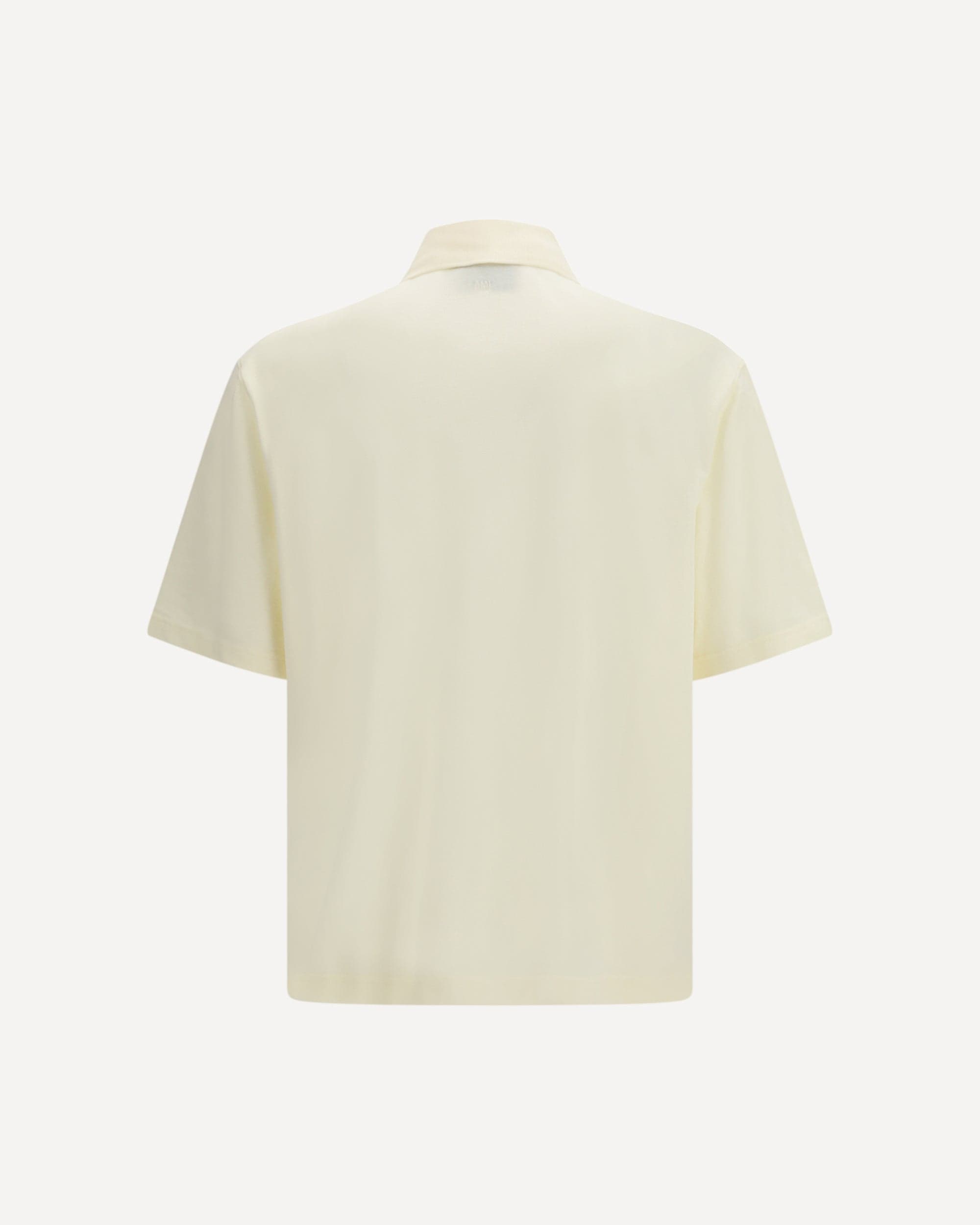 Ami Paris Ami De Coeur Knit Patch Polo - alternate view