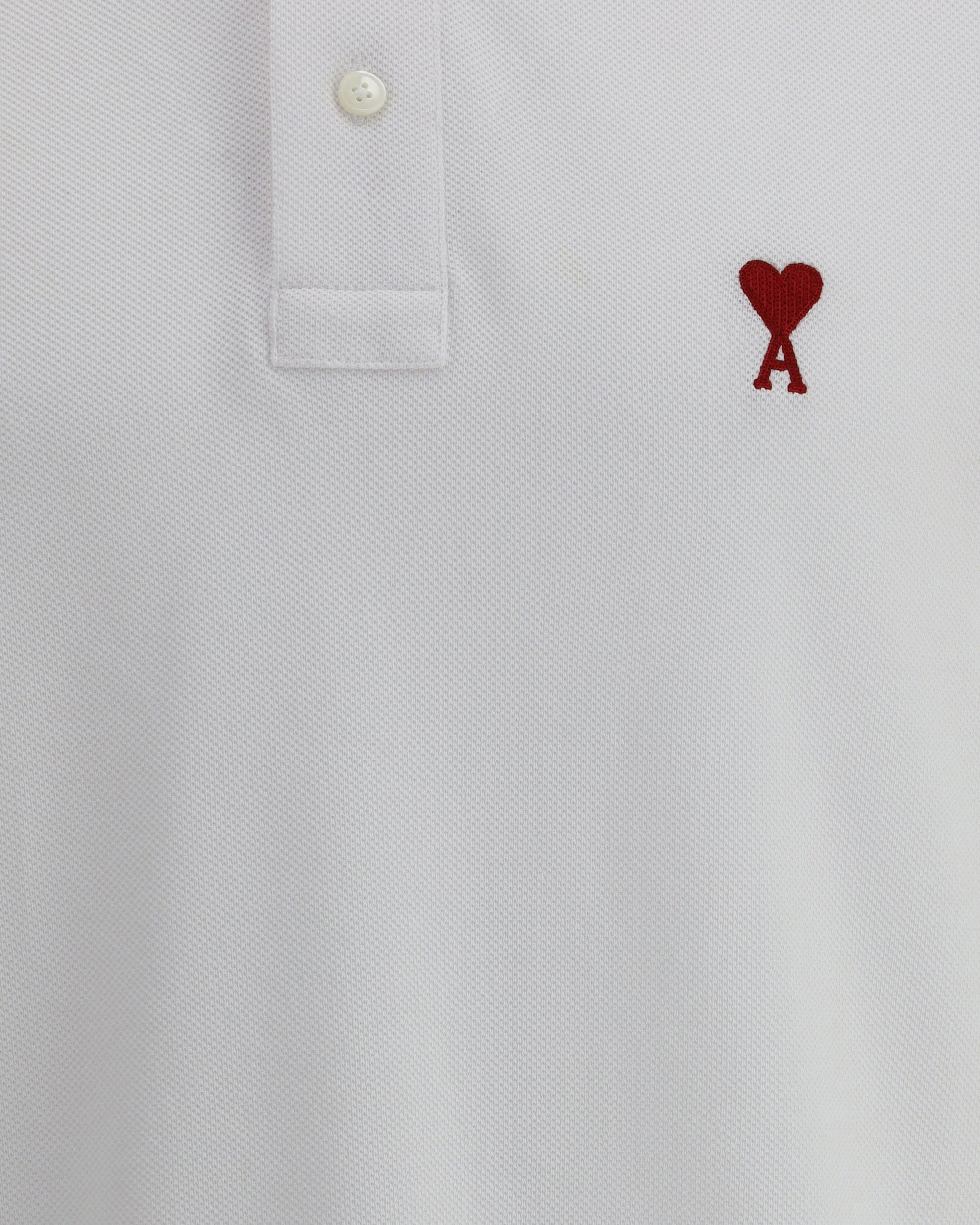 Ami Paris Cotton Adc Polo