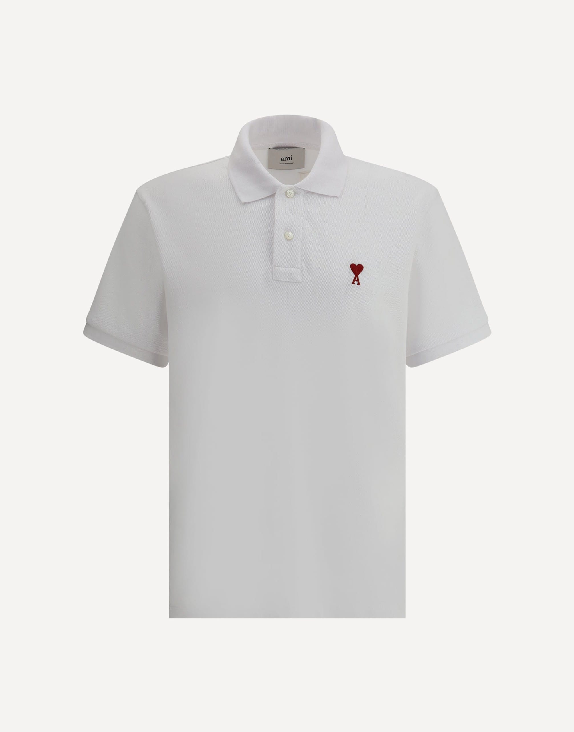 Ami Paris Cotton Adc Polo