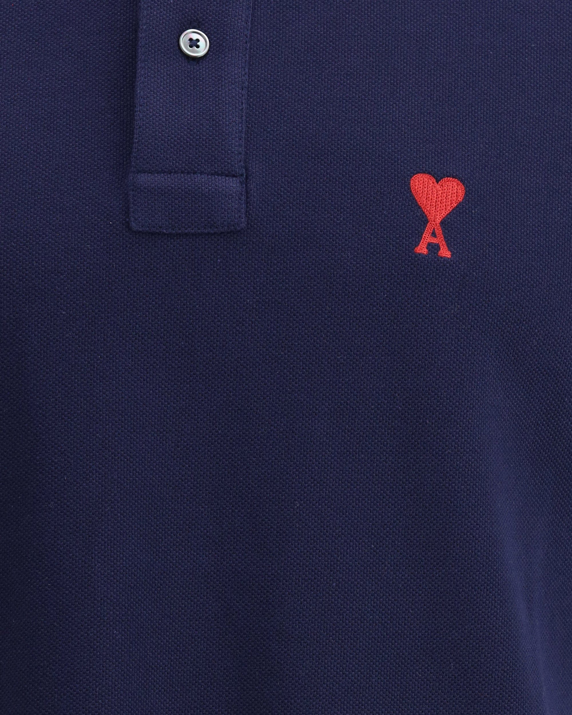 Ami Paris Cotton Adc Polo