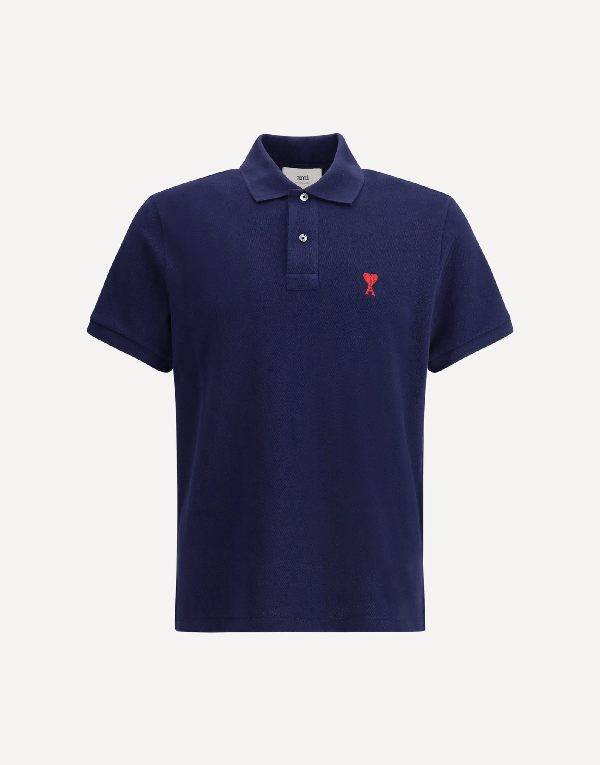 Ami Paris Cotton Adc Polo