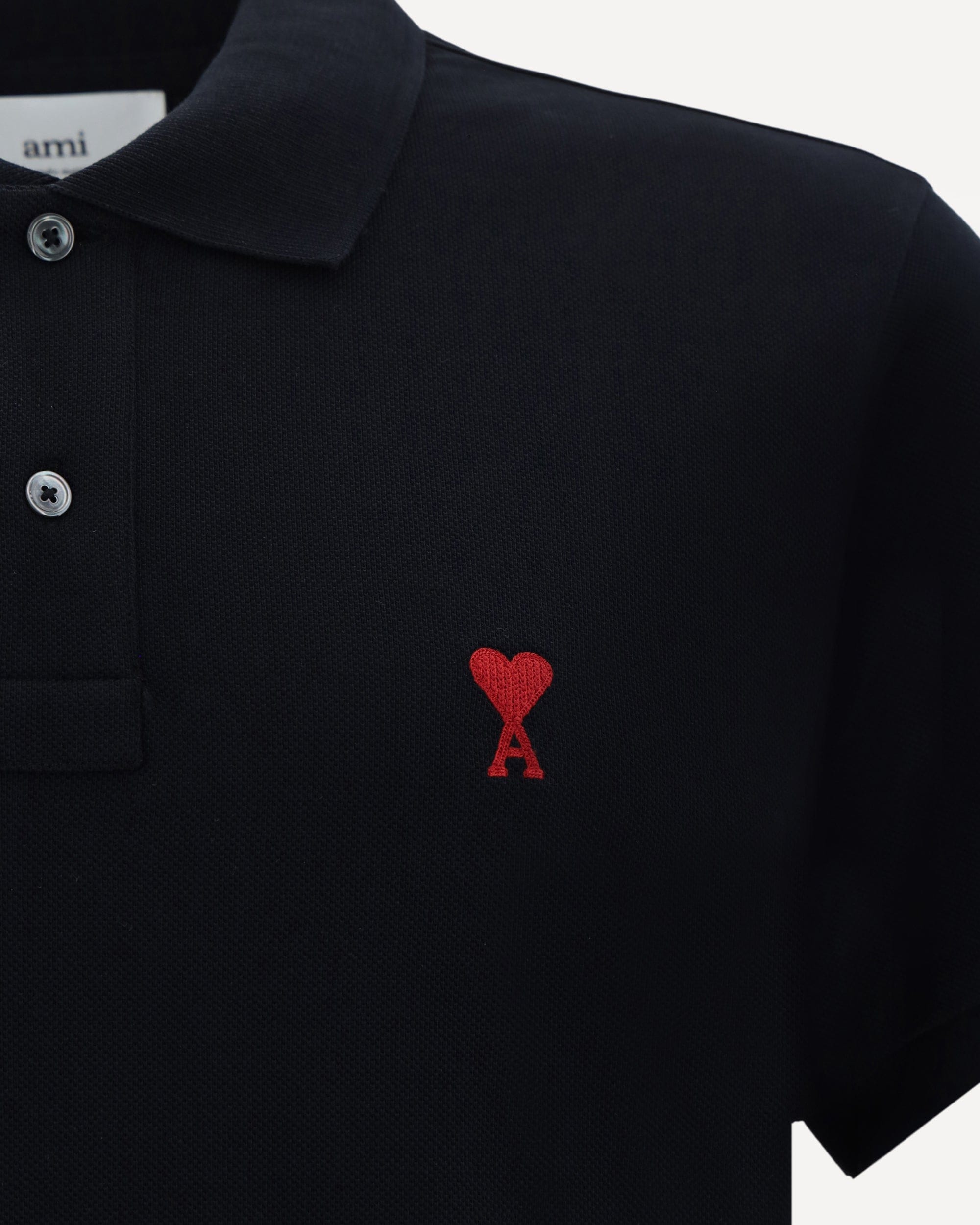 Ami Paris Cotton Adc Polo Shirt