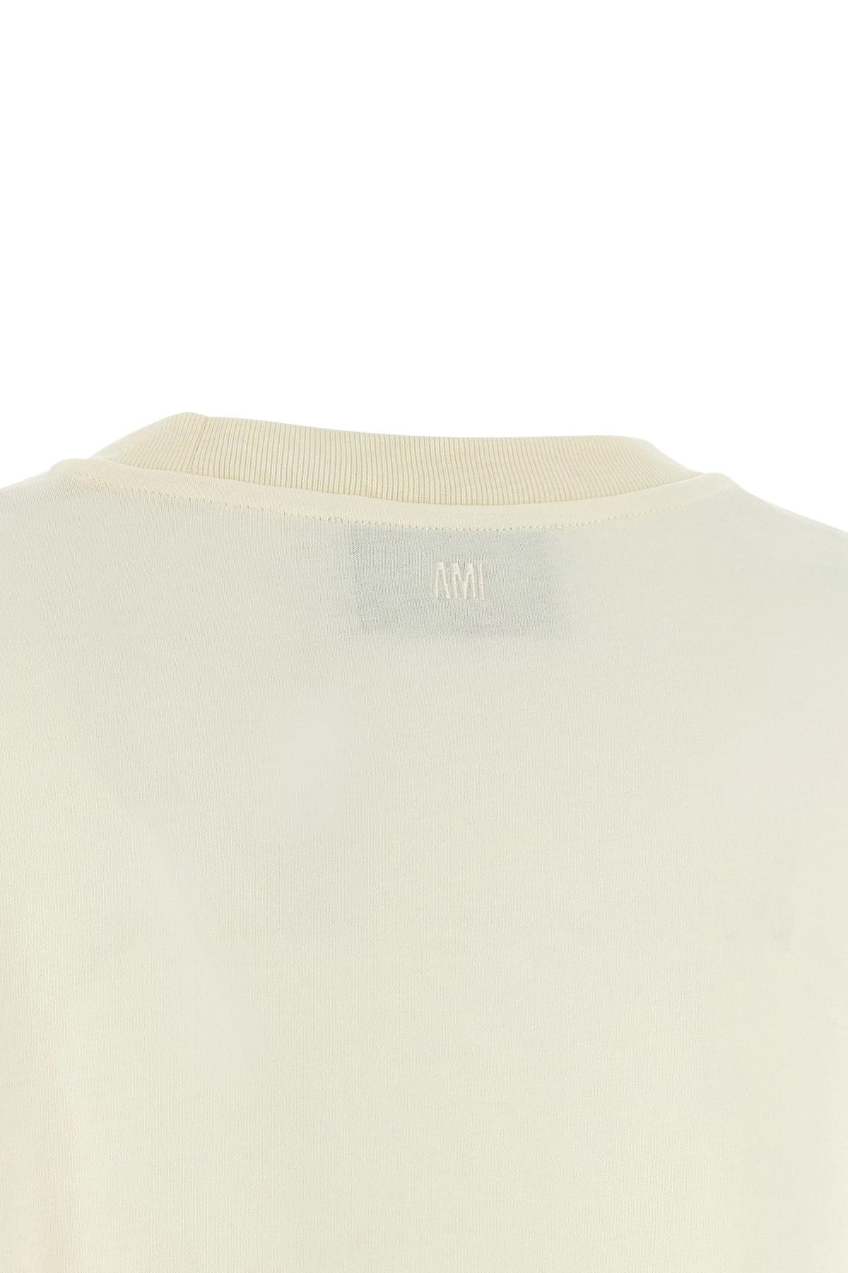 Ami Paris Heavy Cotton Jersey T-Shirt