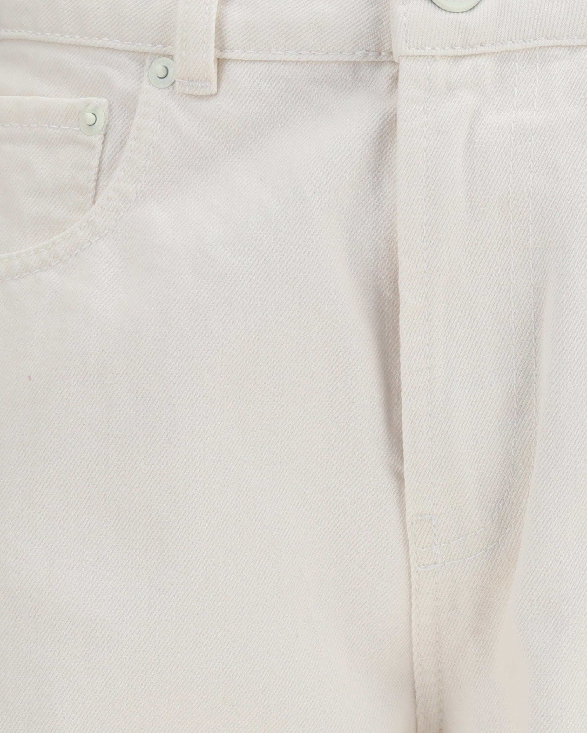 Ami Paris High-Rise Straight-Leg Cotton Jeans