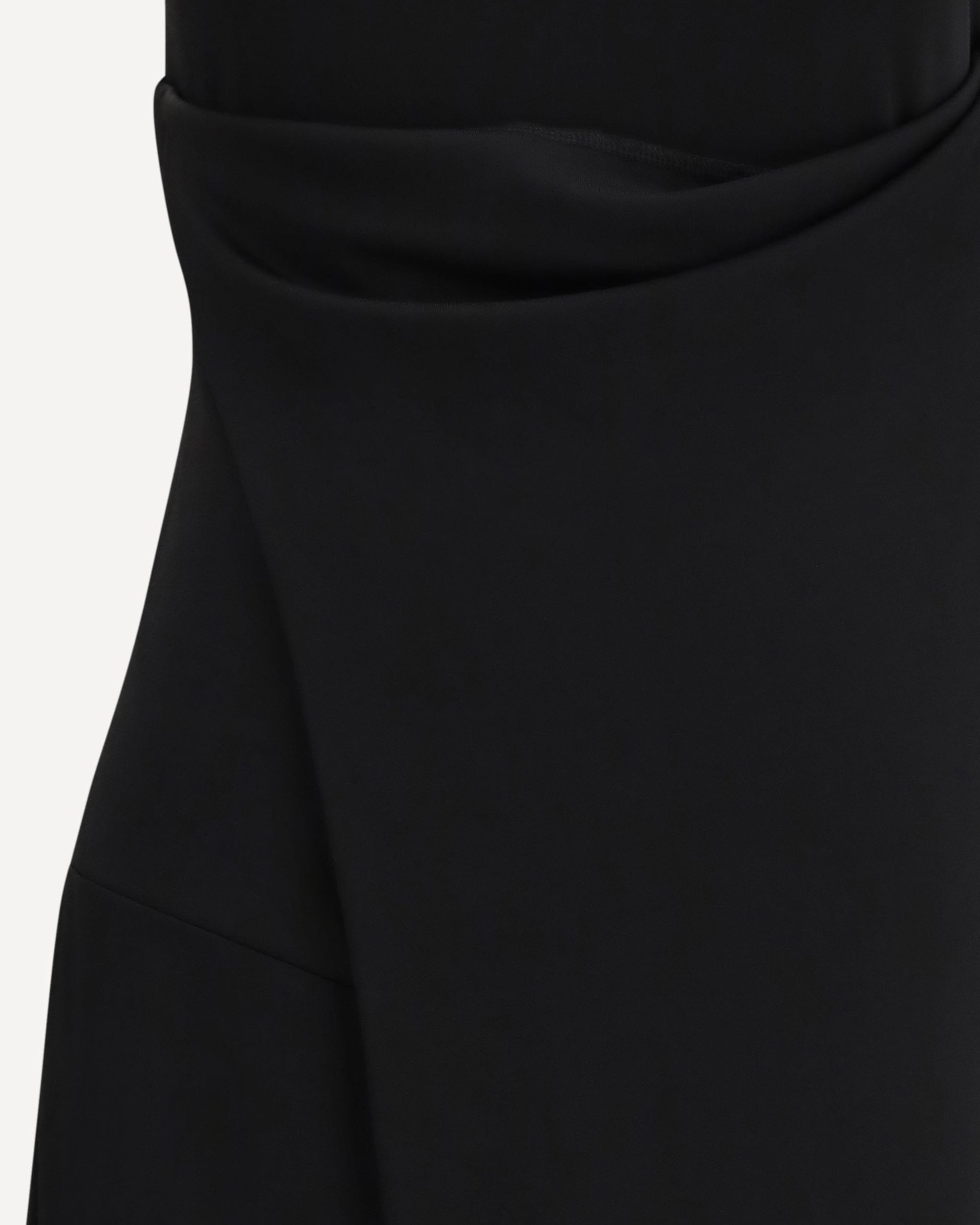 Ami Paris Long Jersey Dress With Lavallière