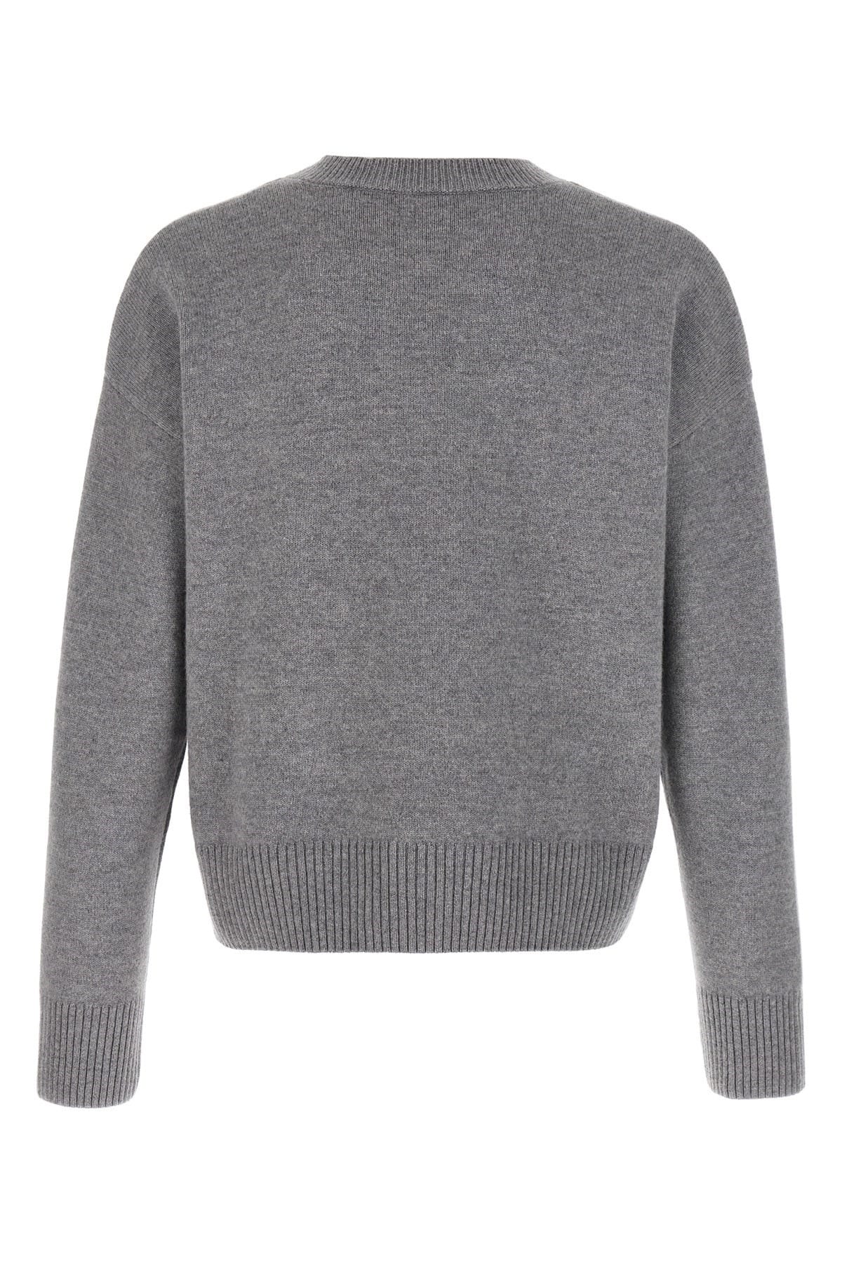 Ami Paris Puff Logo Patch Sweater - alternate view