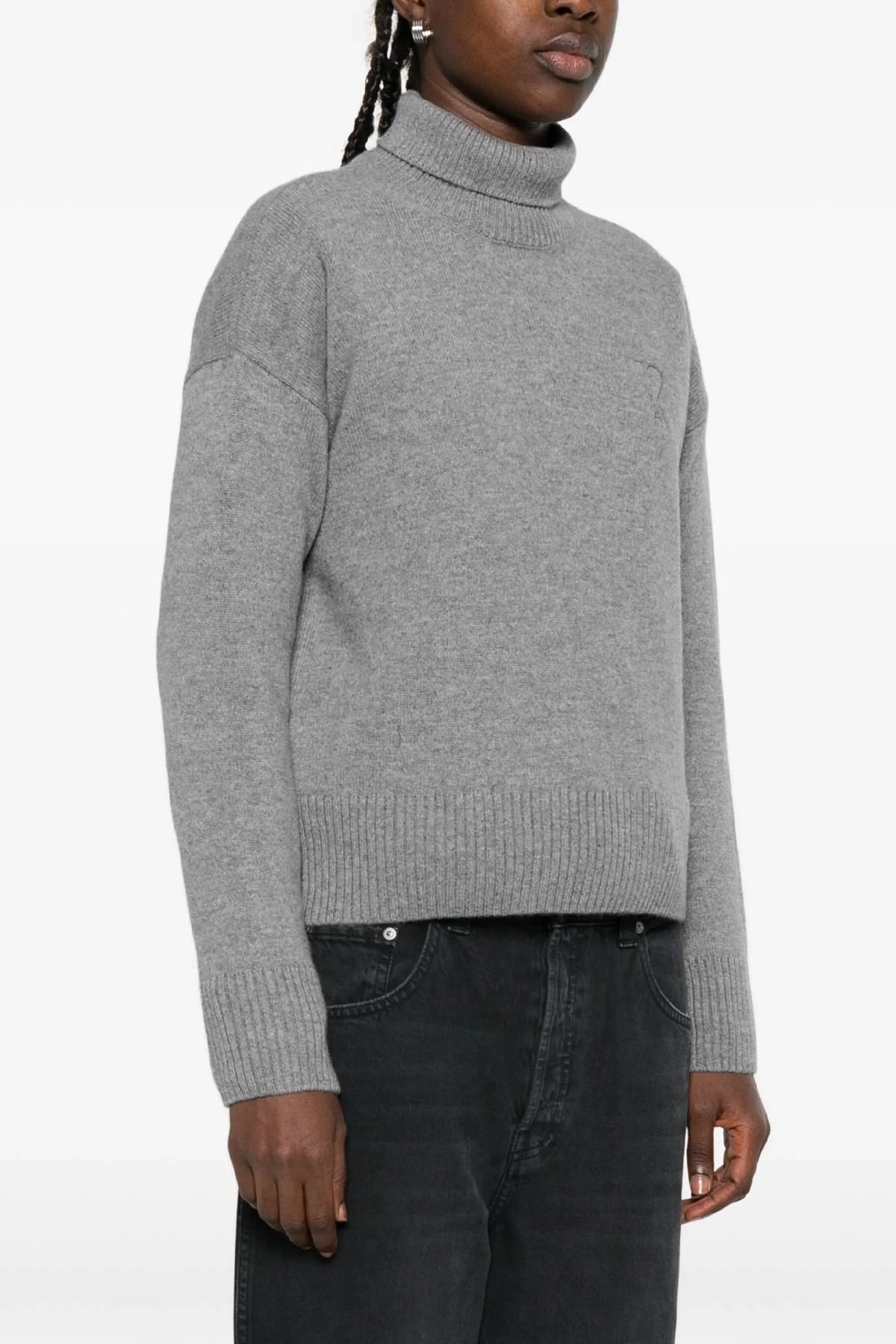 Ami Paris Puff Logo Sweater - alternate view