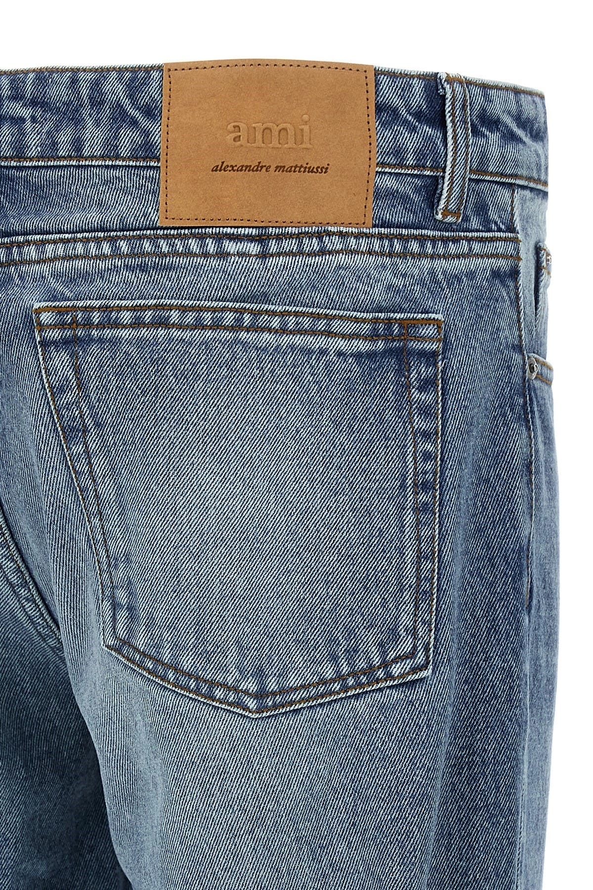 Ami Paris Ami Paris Straight Leg Denim Jeans