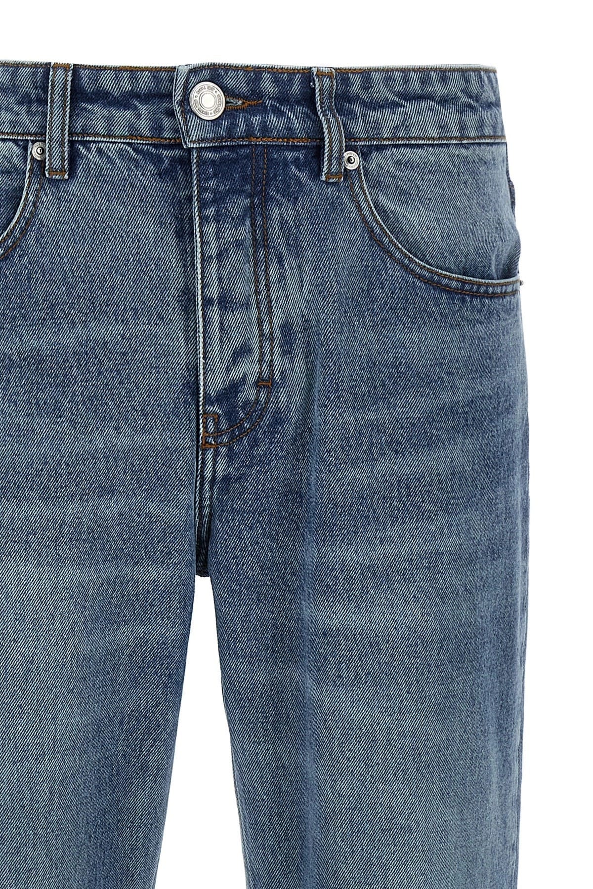 Ami Paris Ami Paris Straight Leg Denim Jeans