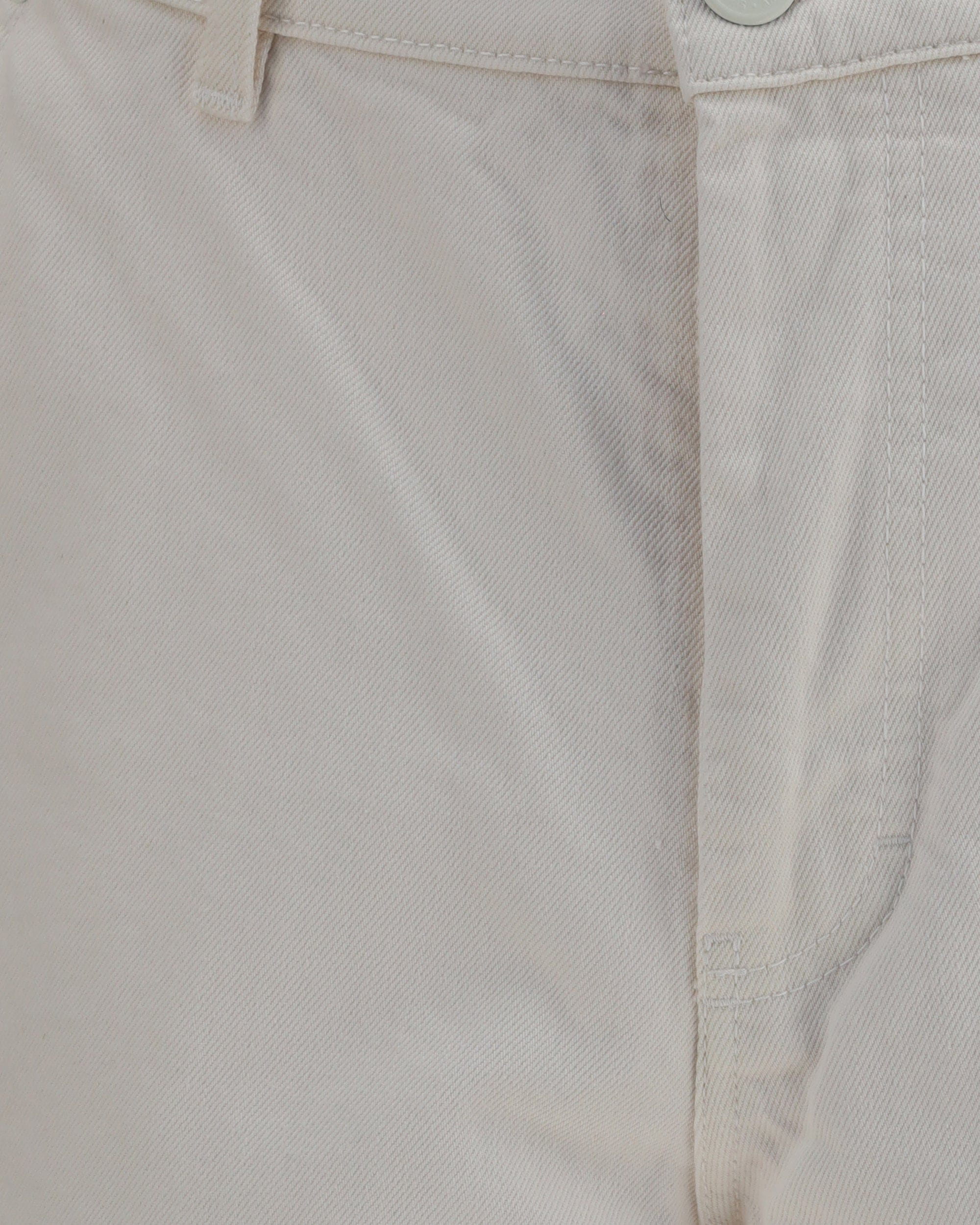 Ami Paris Wide Twill Cotton Shorts