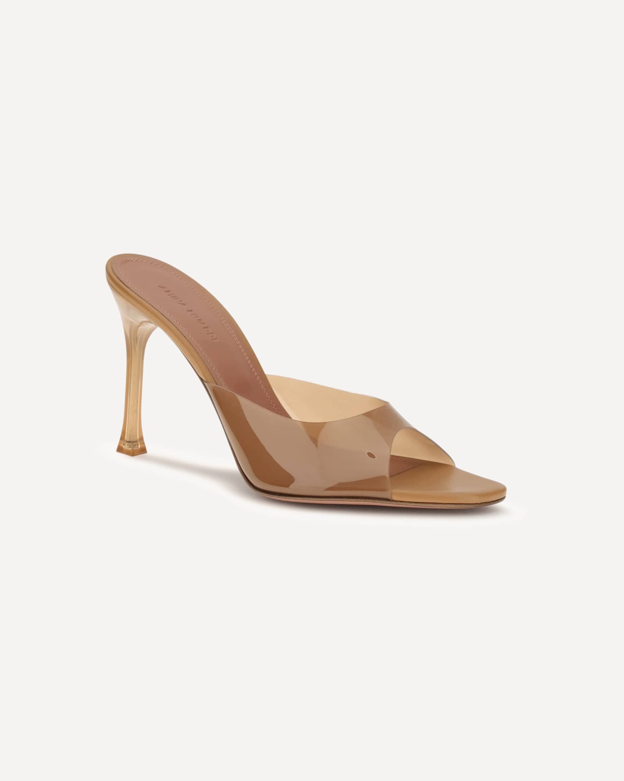 Amina Muaddi Alexa Glass Mules Sandals - alternate view