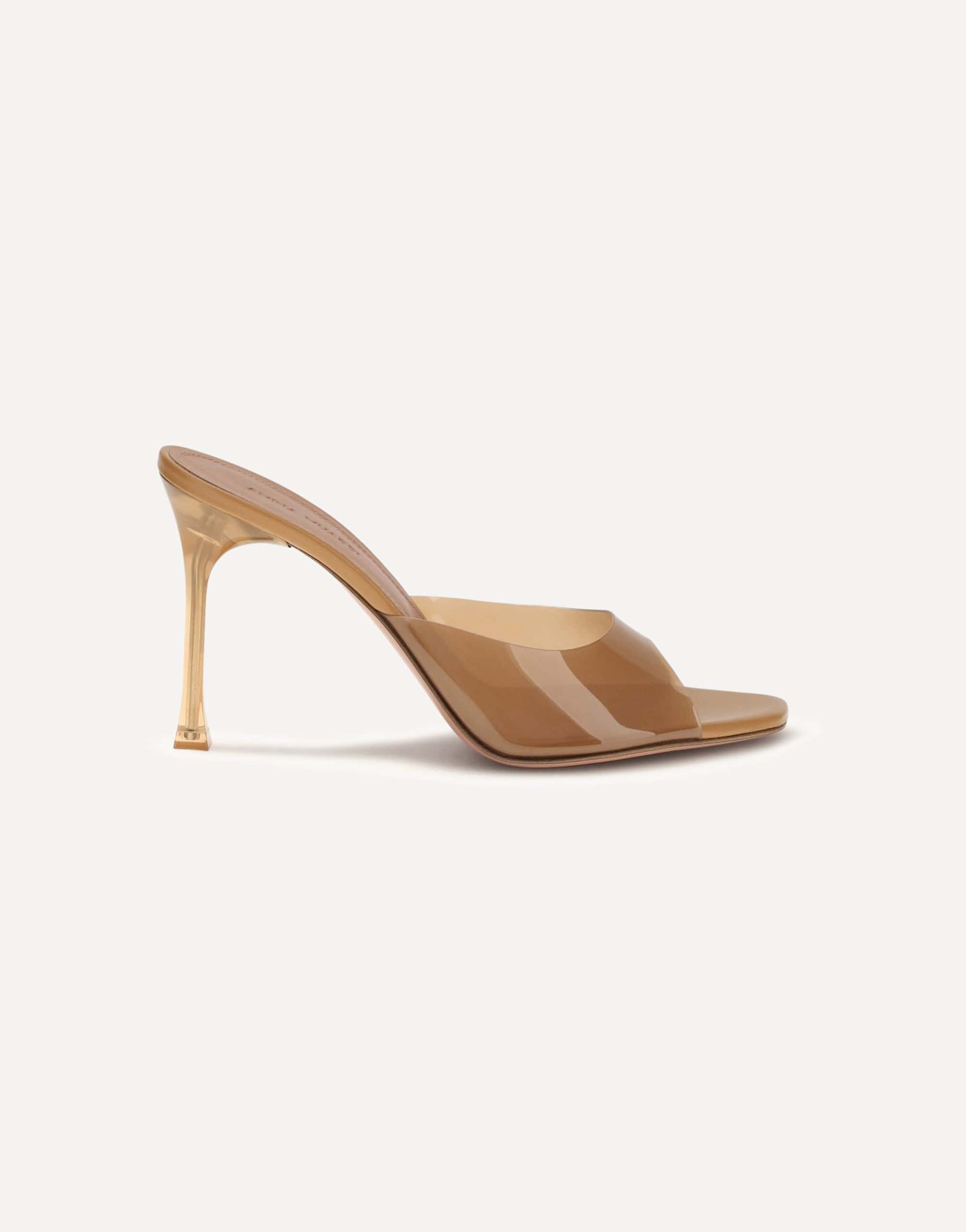 Amina Muaddi Amina Muaddi Alexa Glass Mules Sandals