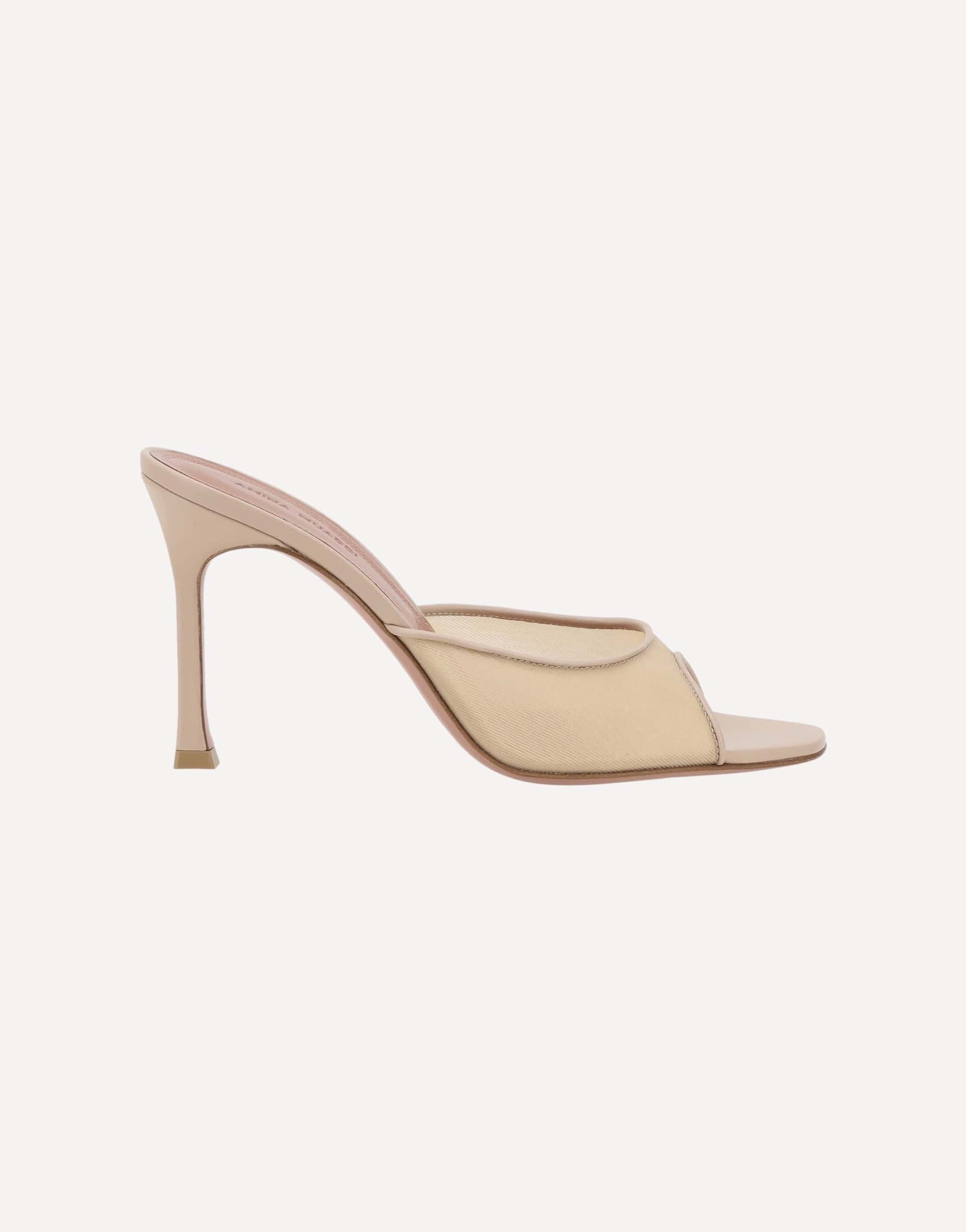Amina Muaddi Alexa Slipper Sandals