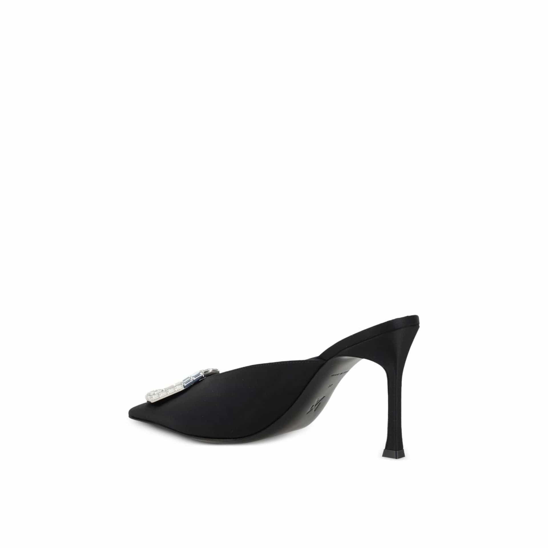 Amina Muaddi Camelia 90 Crystal Mules
