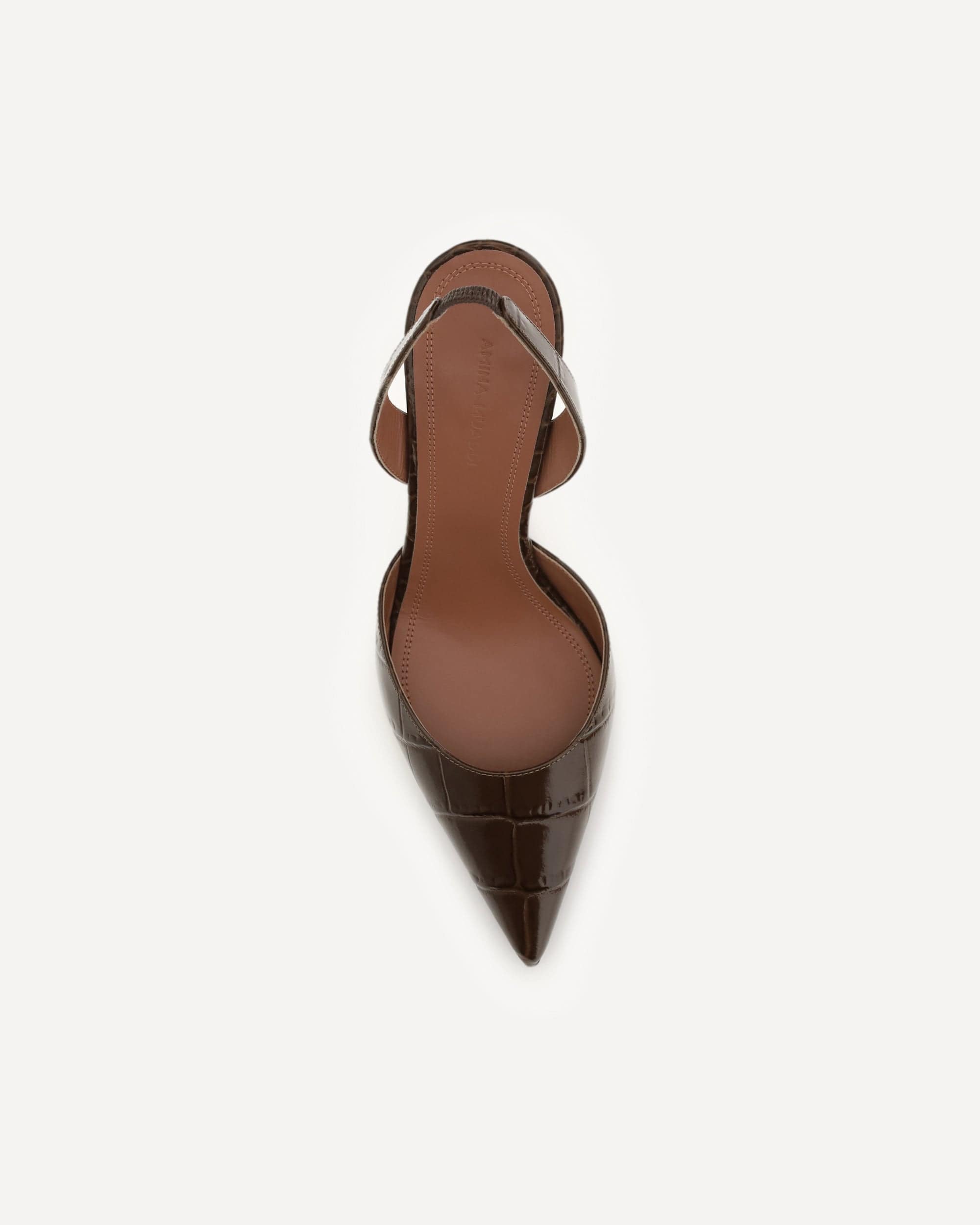 Amina Muaddi Holli Slingback Pumps
