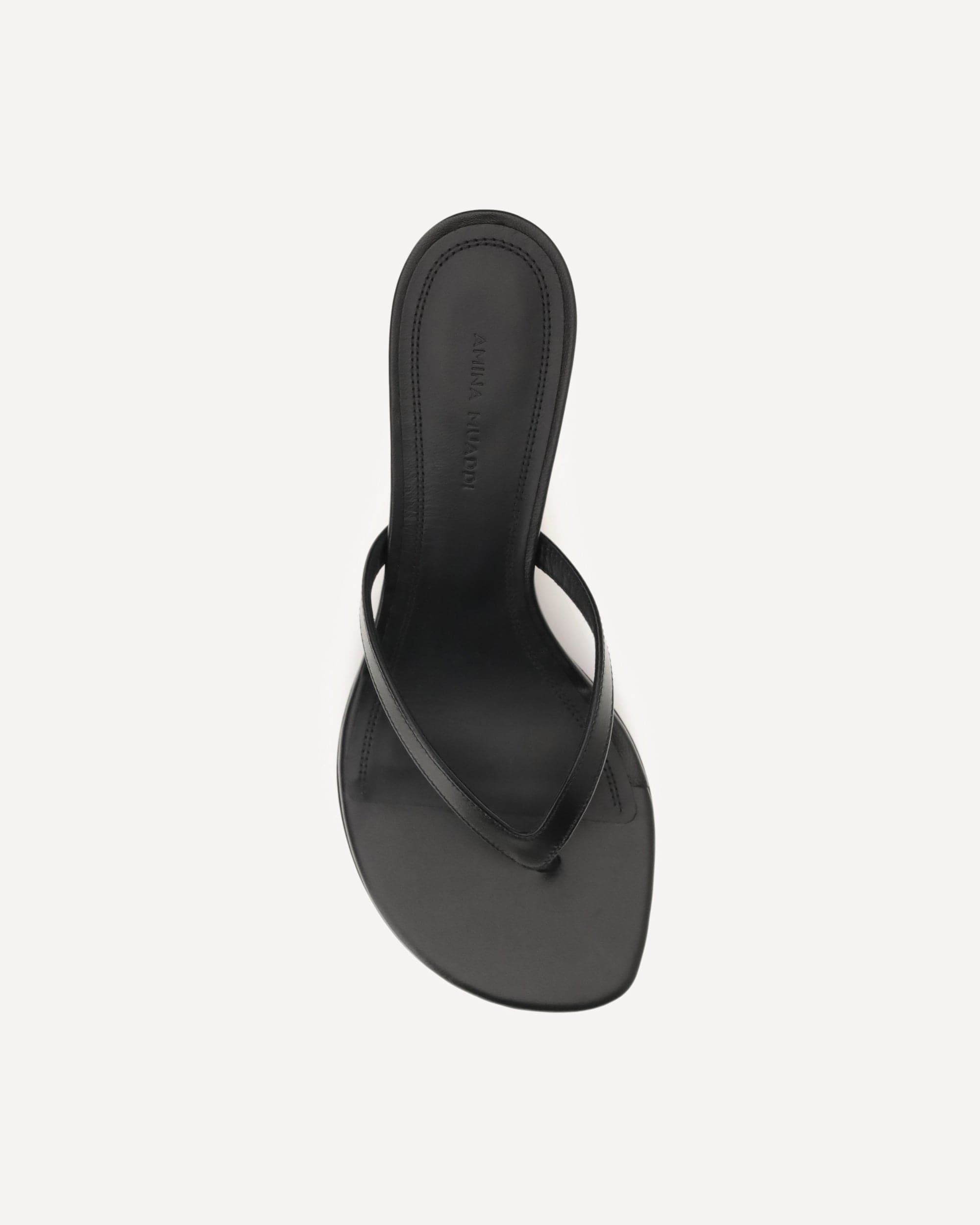 Amina Muaddi Amina Muaddi Juliette Thong Sandals 45 Mm