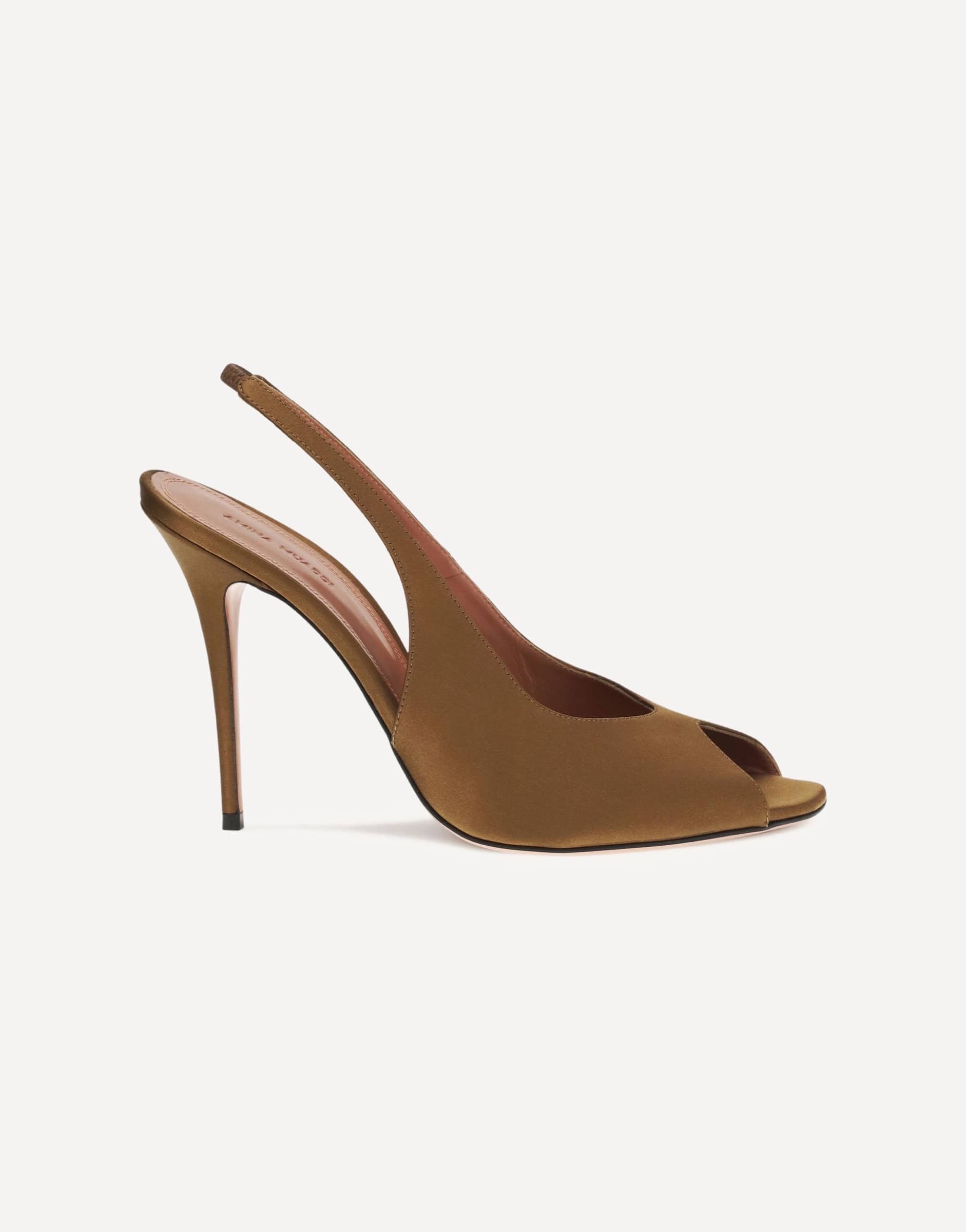 Amina Muaddi Kristina Slingback Sandals