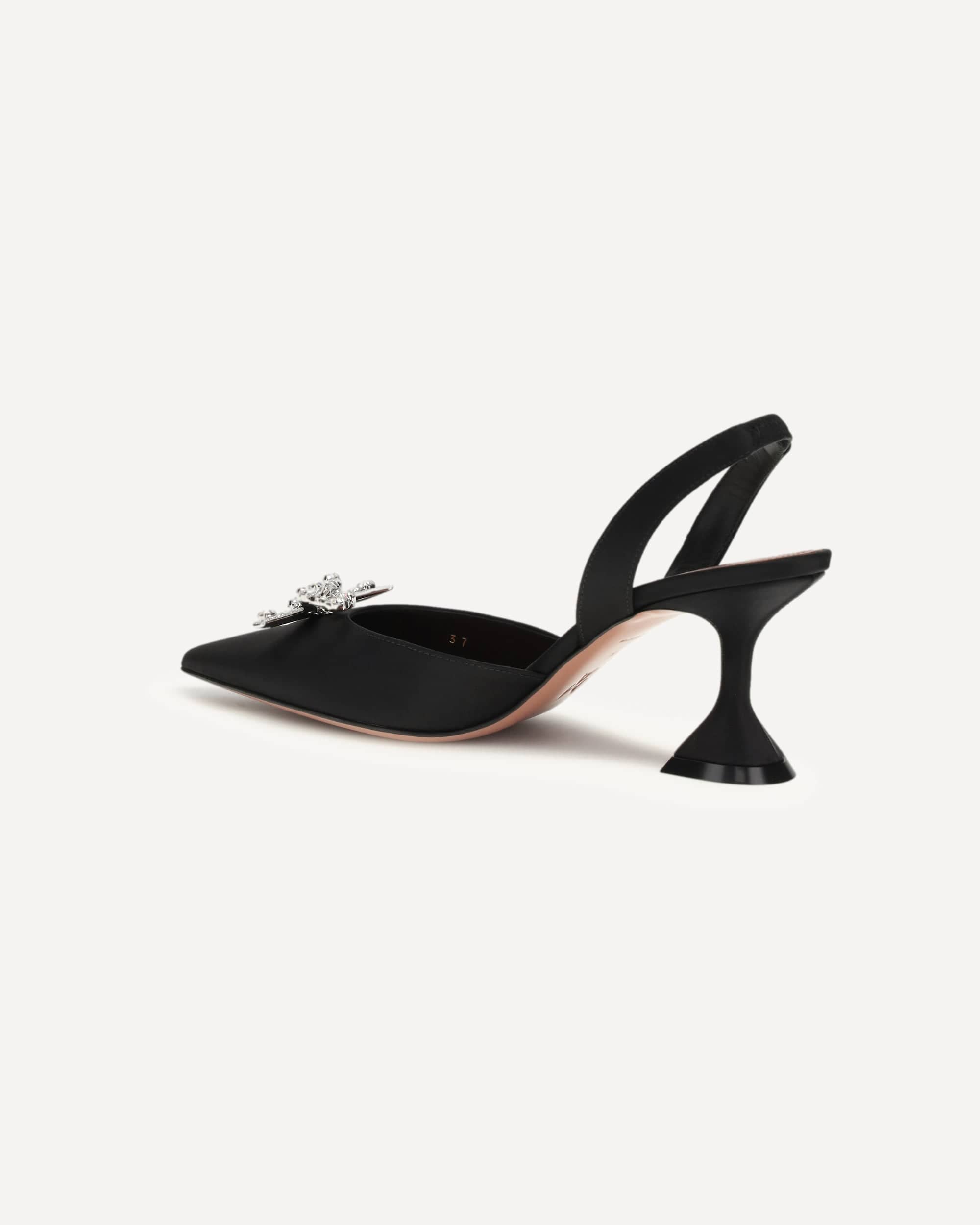Amina Muaddi Rosie Slingback Pumps