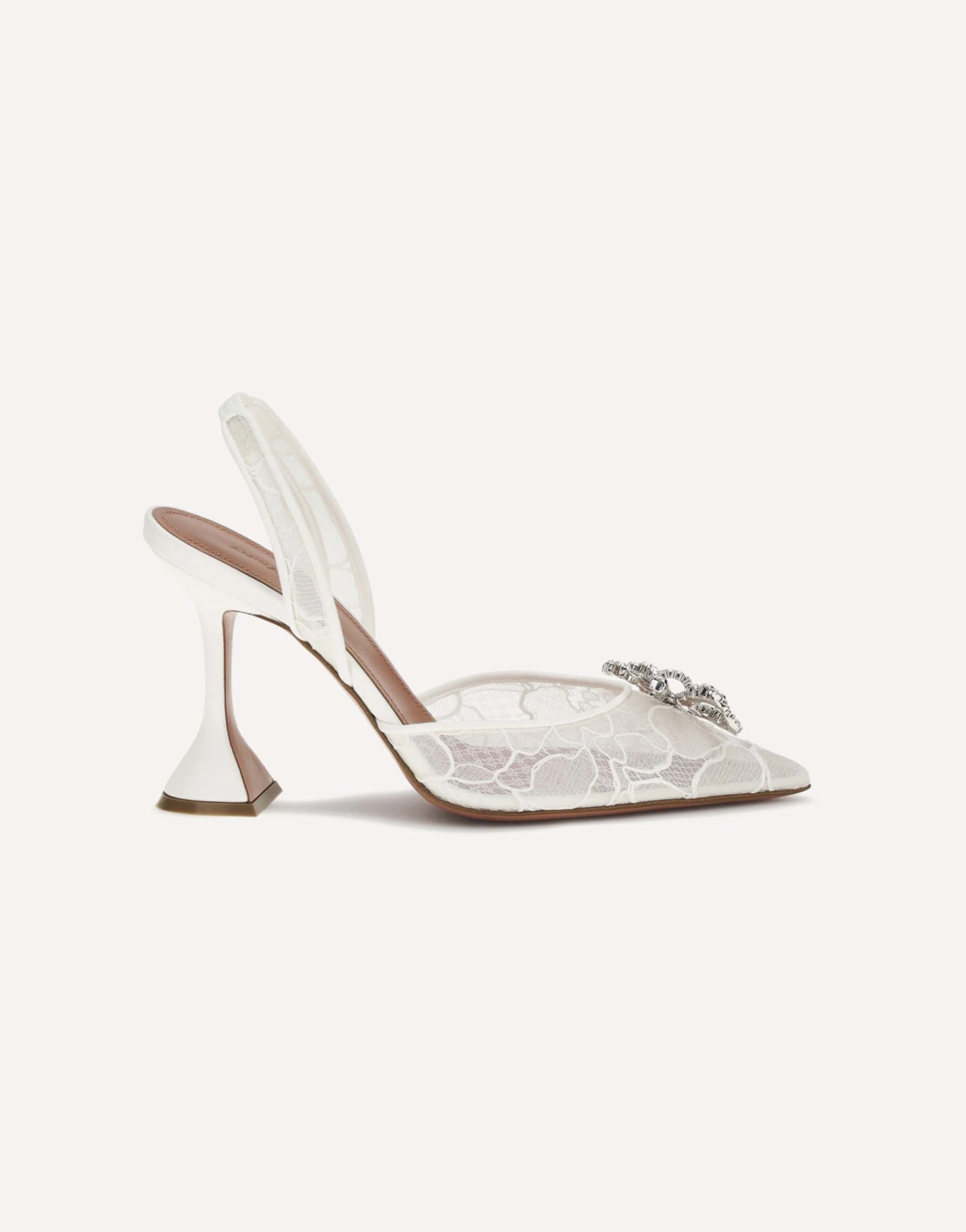 Amina Muaddi Rosie Slingback Sandals