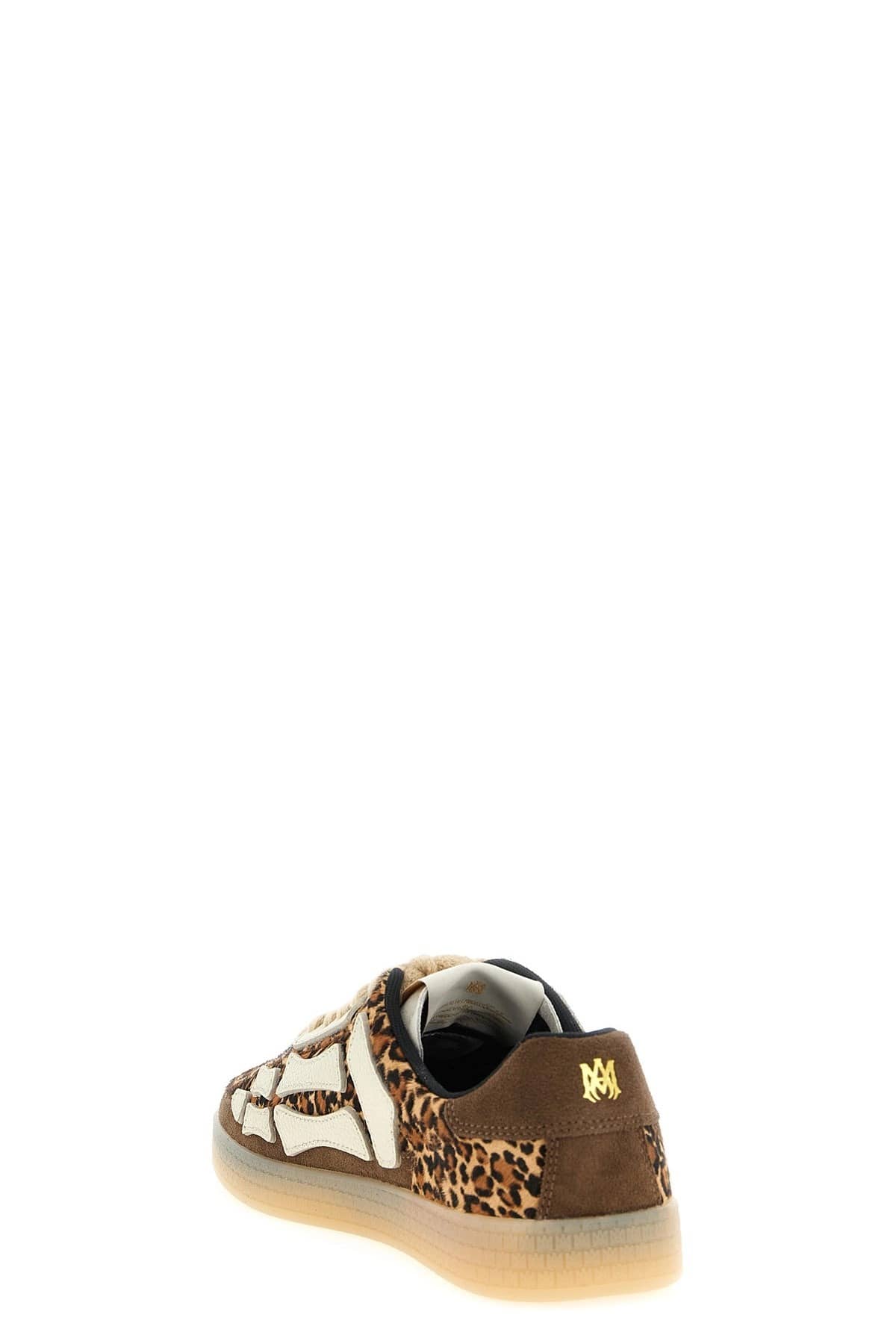 Amiri Amiri Leopard Pacific Bones Sneakers