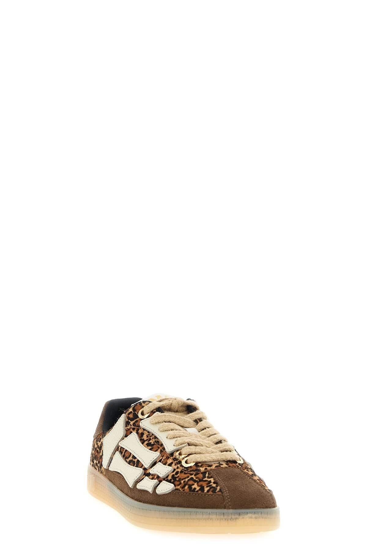 Amiri Amiri Leopard Pacific Bones Sneakers
