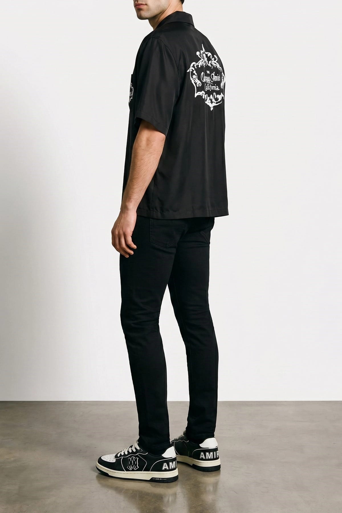 Amiri Newport Leder-Sneakers - alternate view
