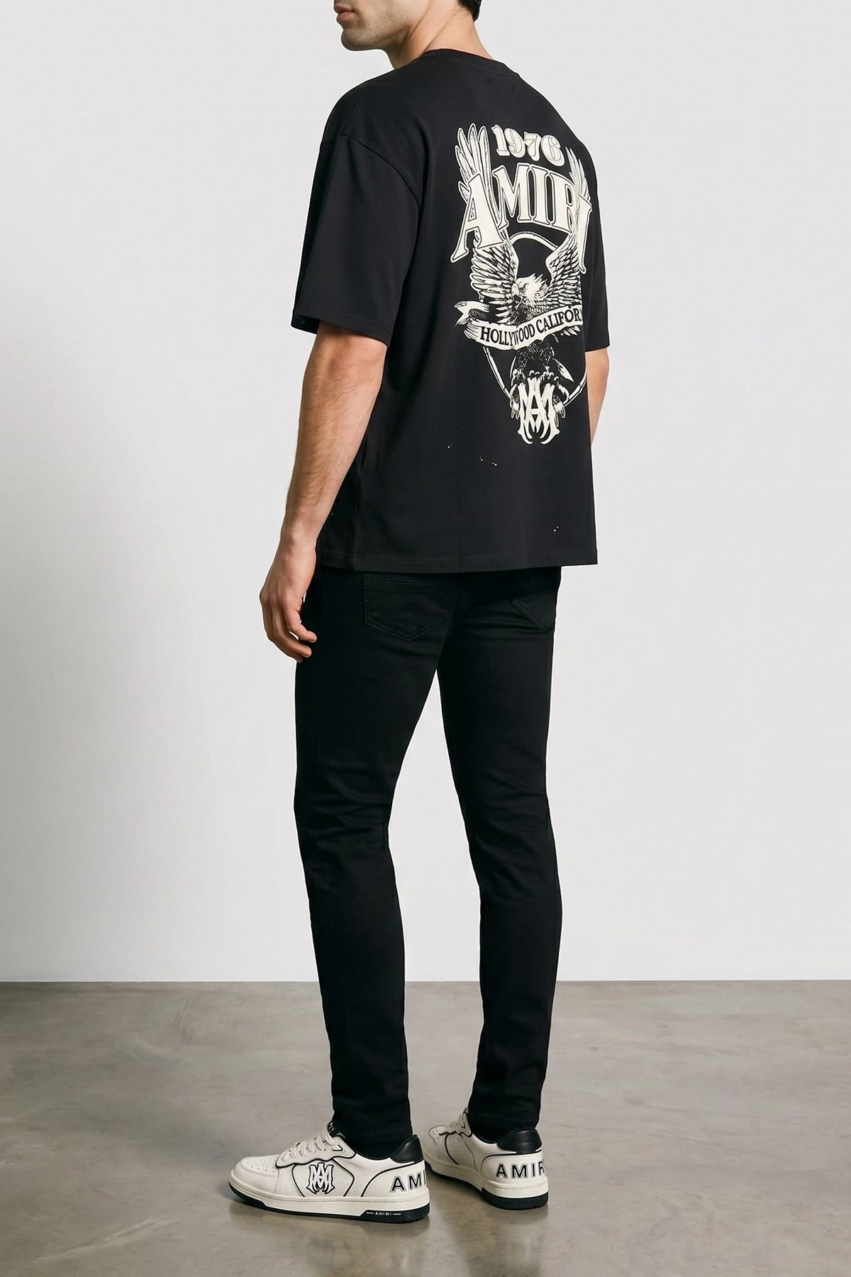 Amiri Amiri Newport Leather Sneakers