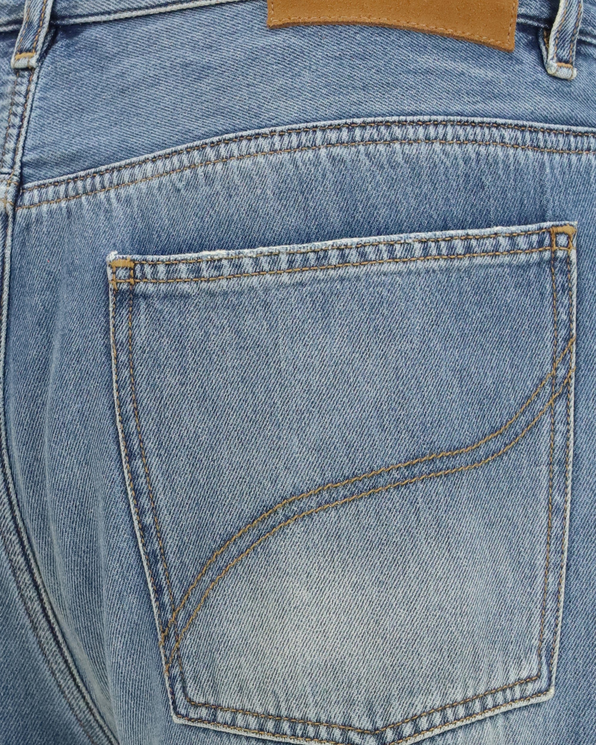 Amiri Amiri Slash Flared Distressed Jeans