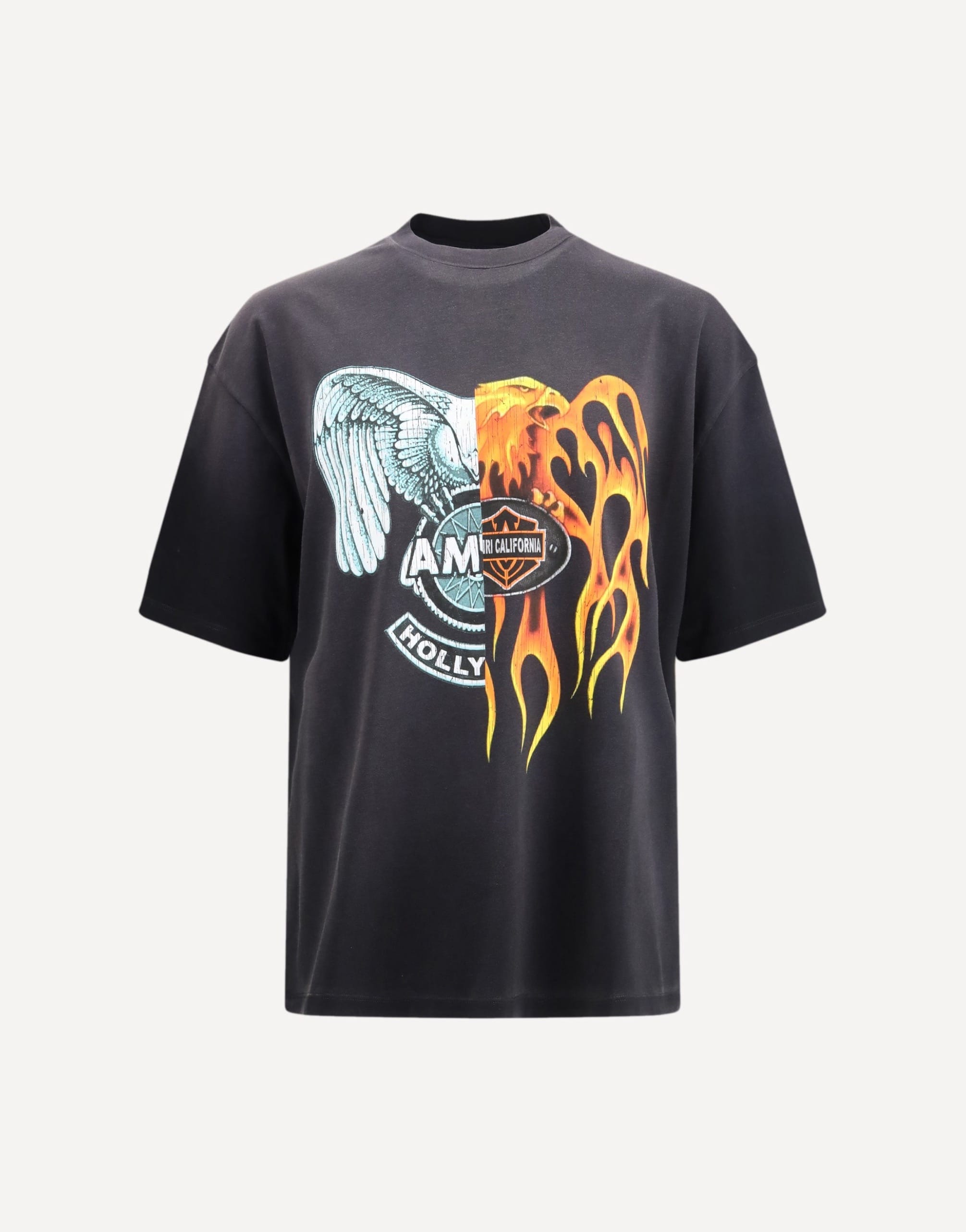 Amiri Spliced Logo T-Shirt
