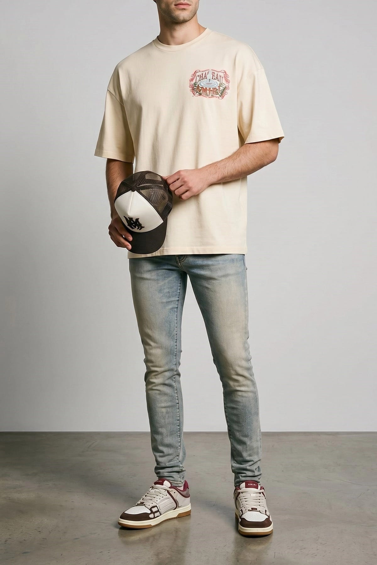 Amiri Amiri Xl Skel Top Low Sneakers