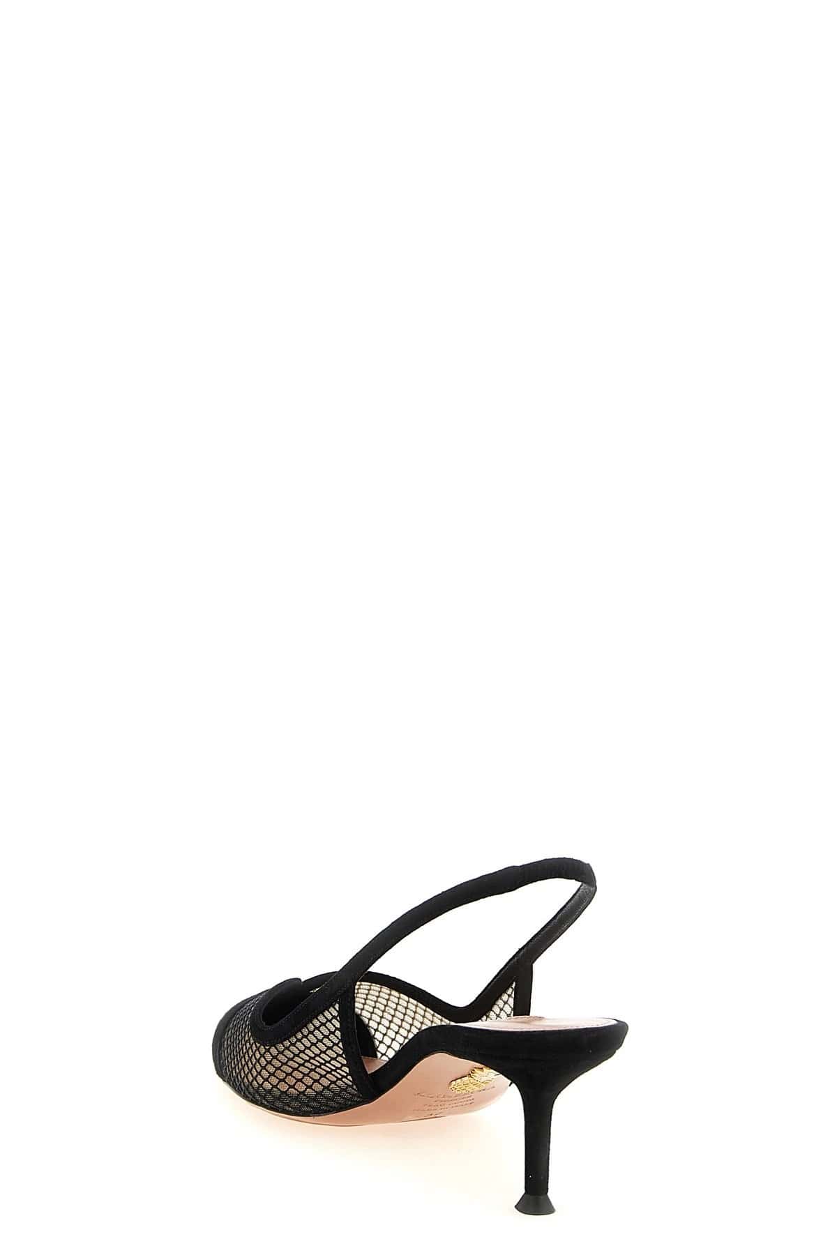 Aquazzura Gia Mesh Slingback