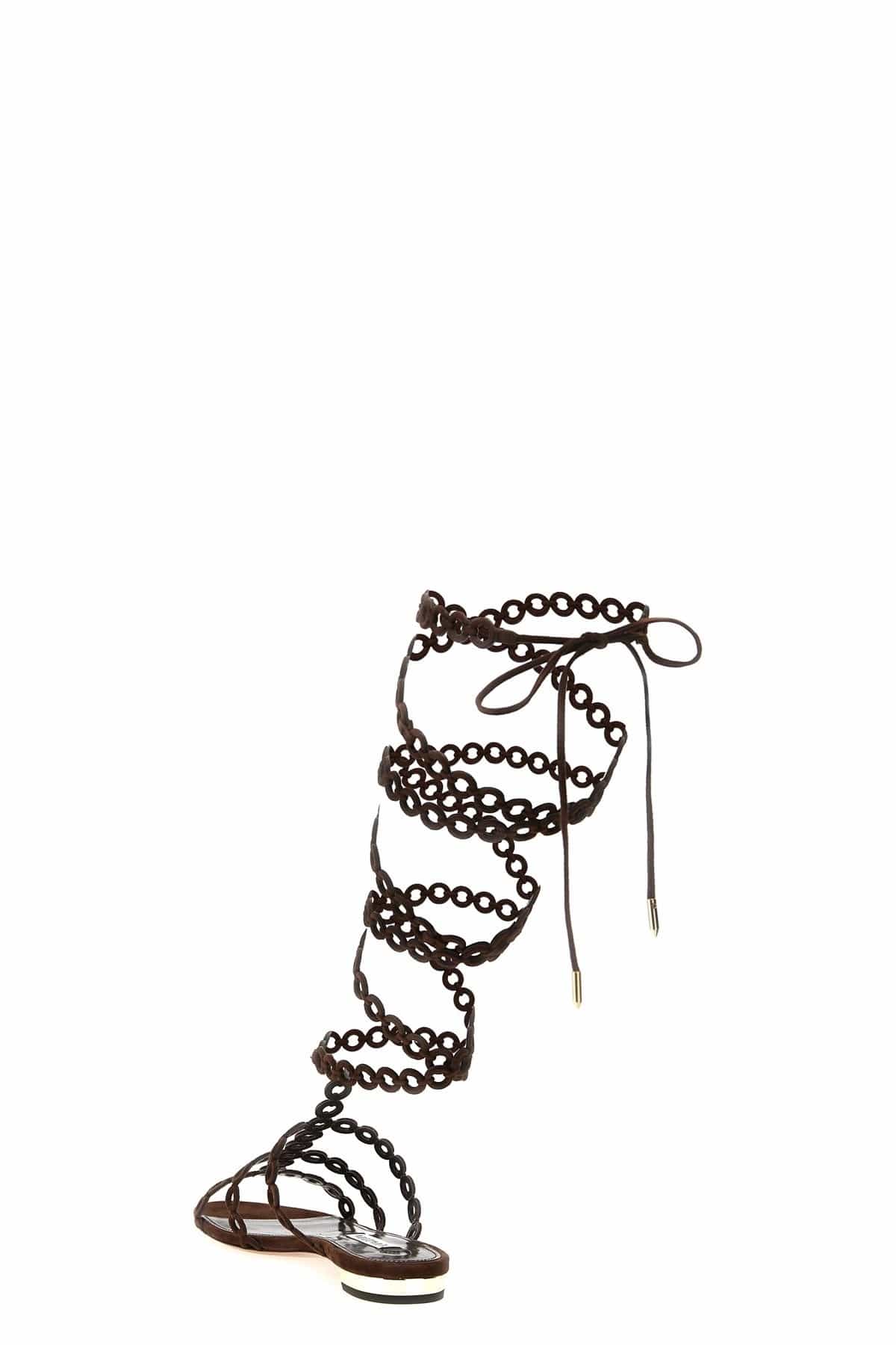 Aquazzura Aquazzura Infinity Chain Gladiator Sandals