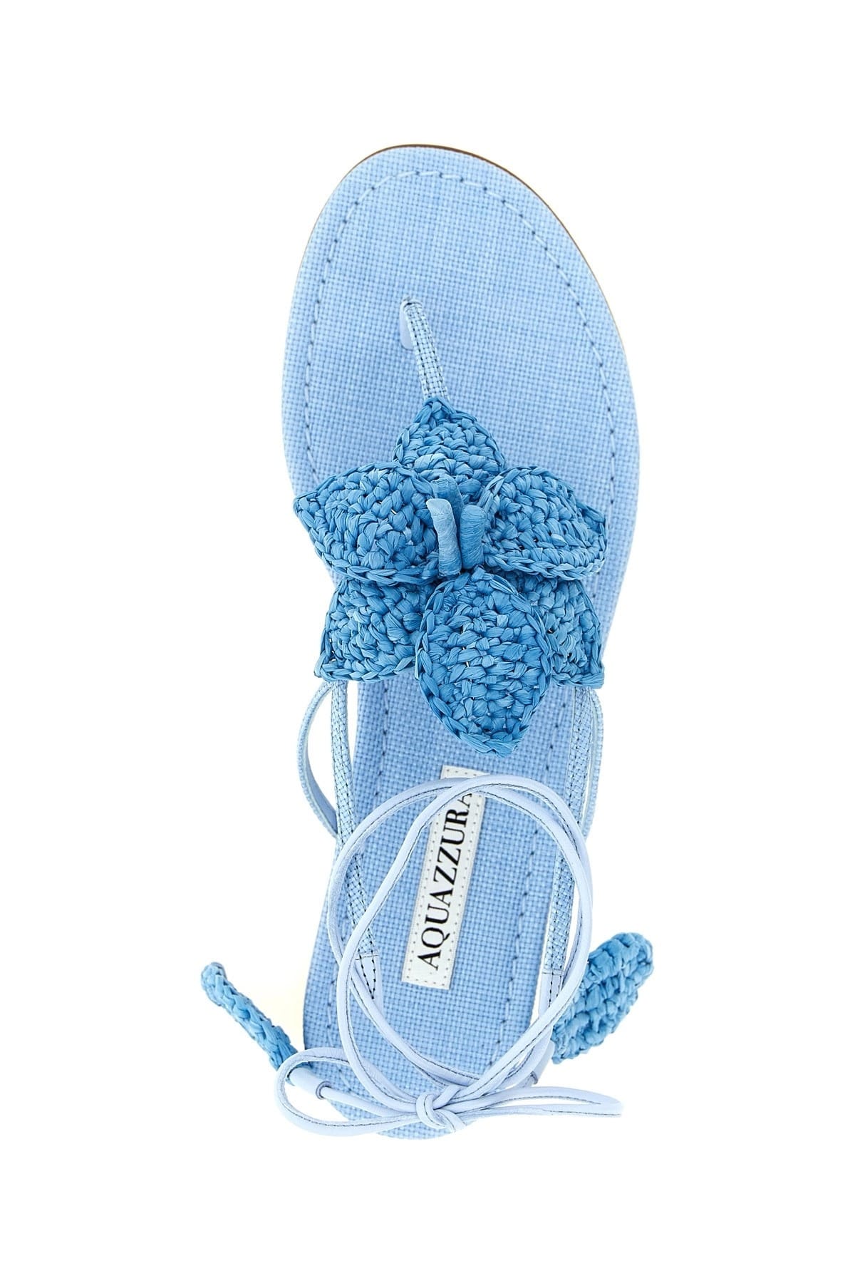 Aquazzura Aquazzura Light Blue Calypso Sandals