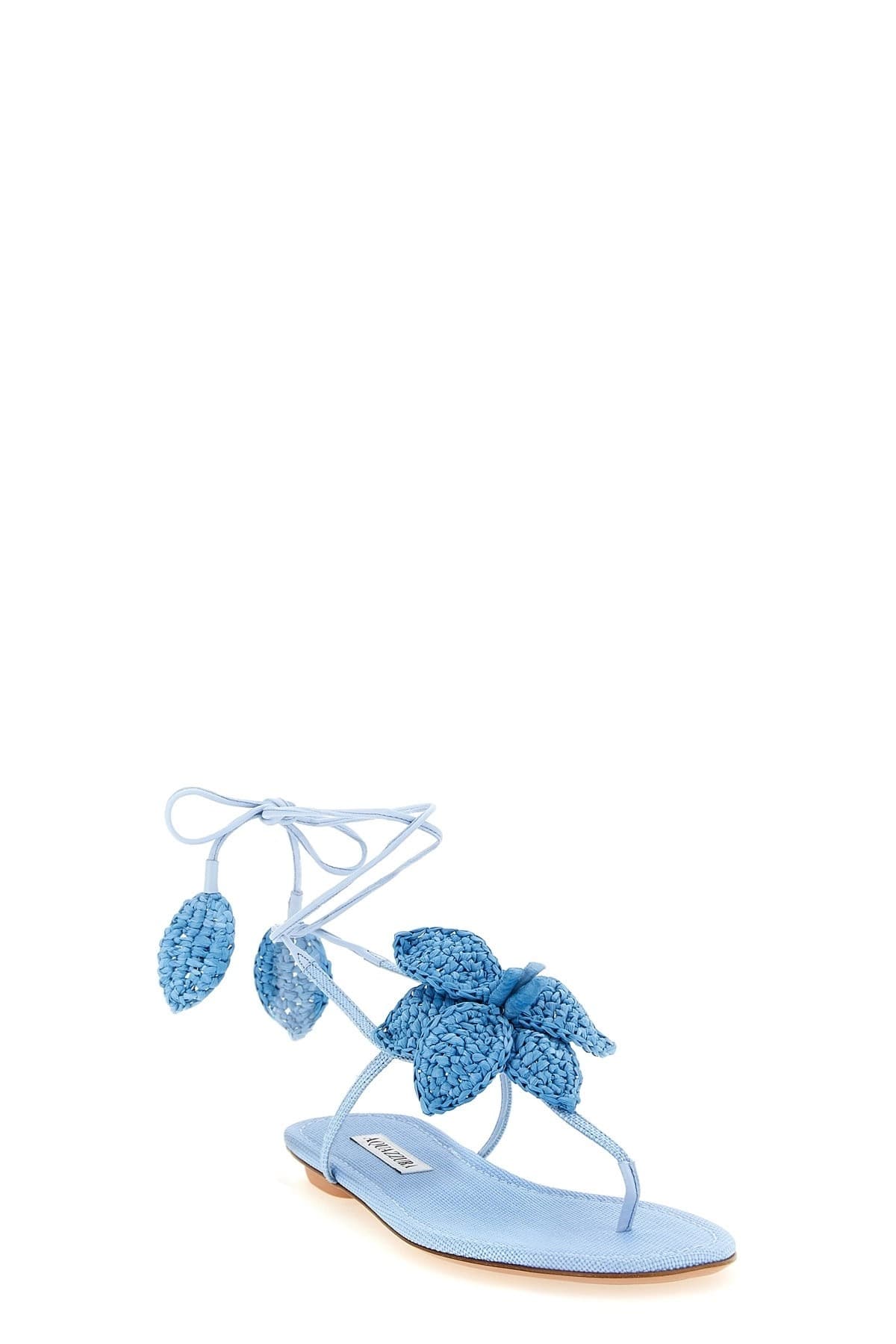 Aquazzura Aquazzura Light Blue Calypso Sandals