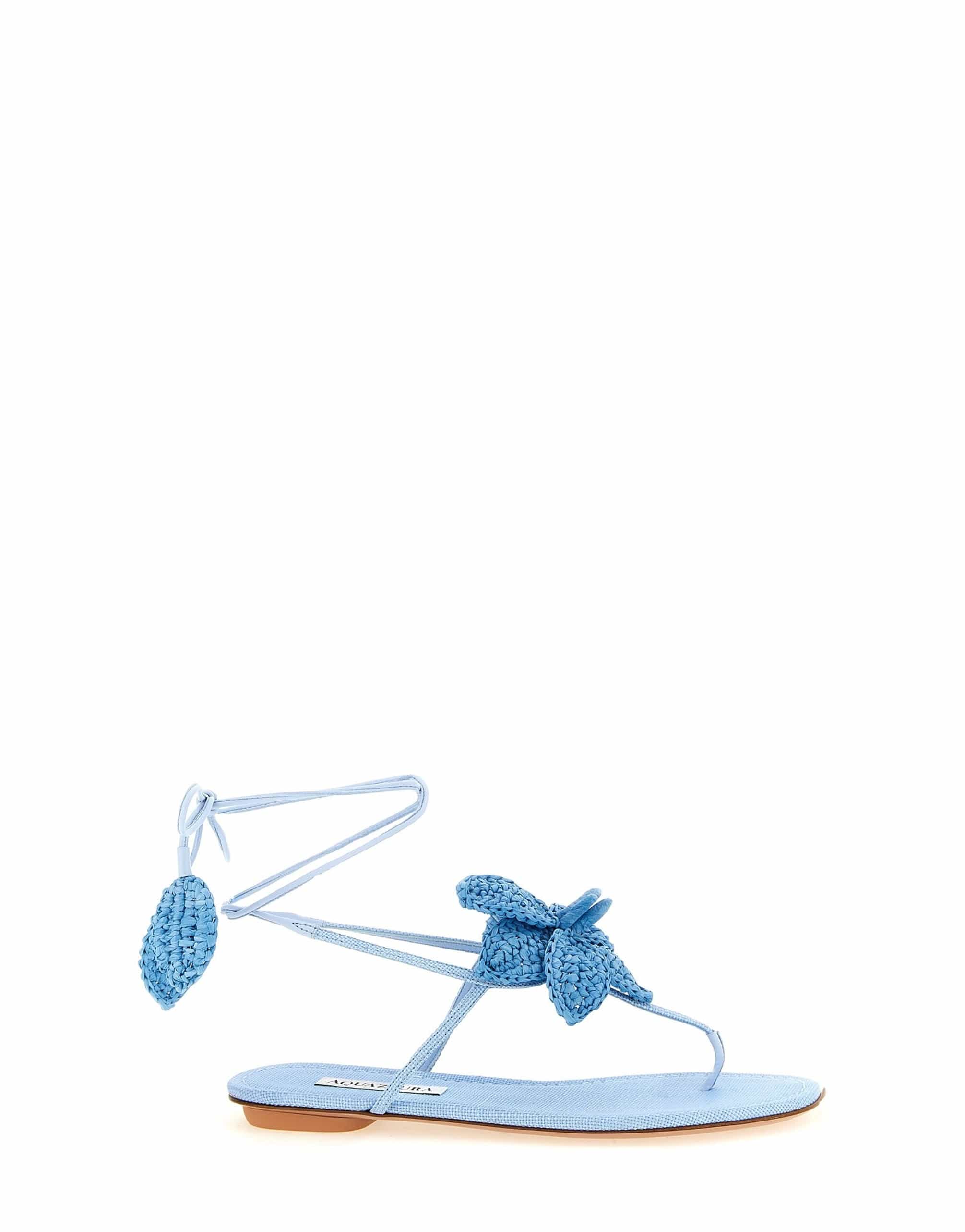 Aquazzura Aquazzura Light Blue Calypso Sandals