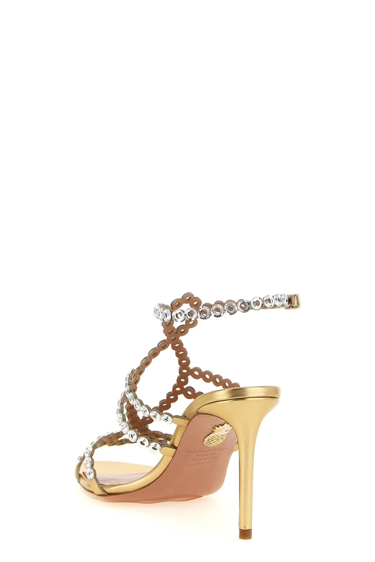 Aquazzura Aquazzura Mooncrush Crystal Sandals