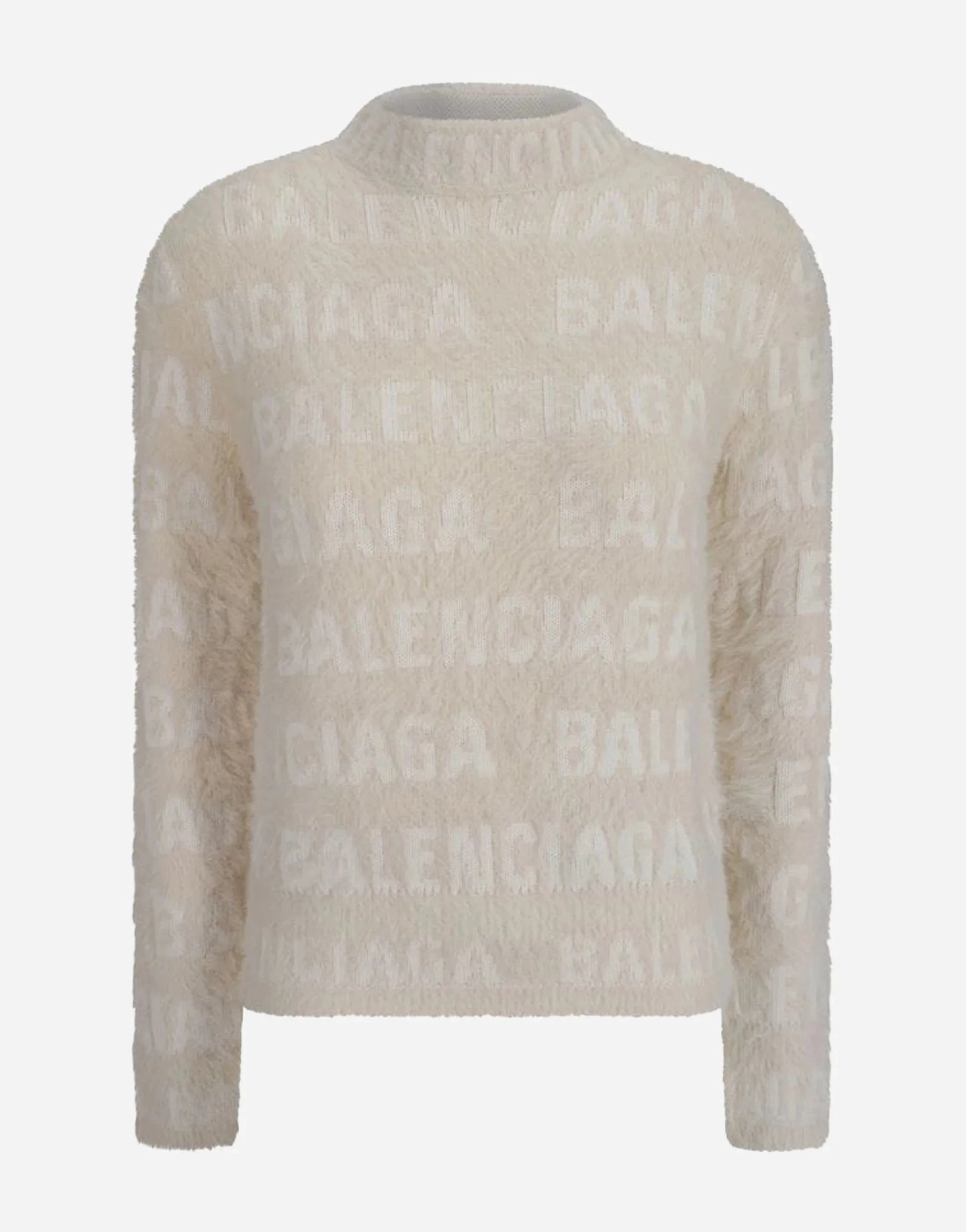 Balenciaga All-Over Print Sweater