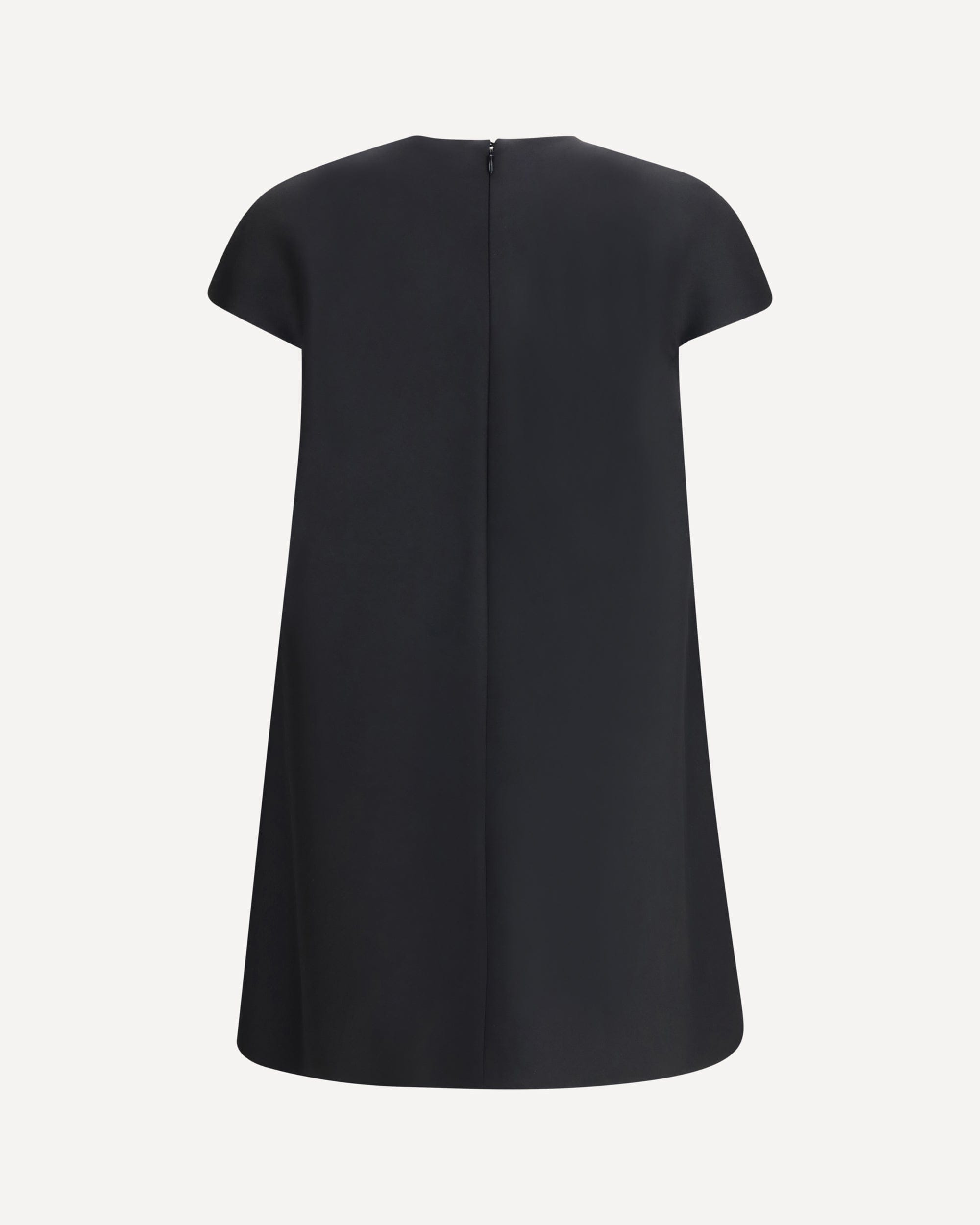Balenciaga Baby Doll Mini Dress Wool Silk - alternate view